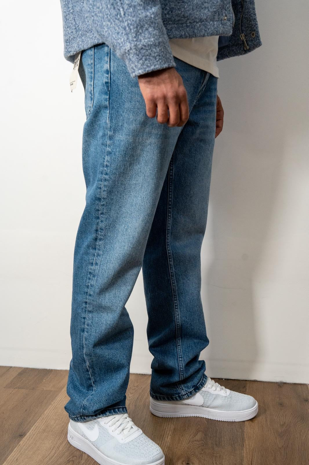 Jean regular bleu foncé