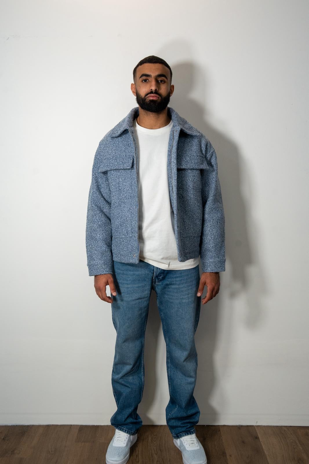 Jean regular bleu foncé