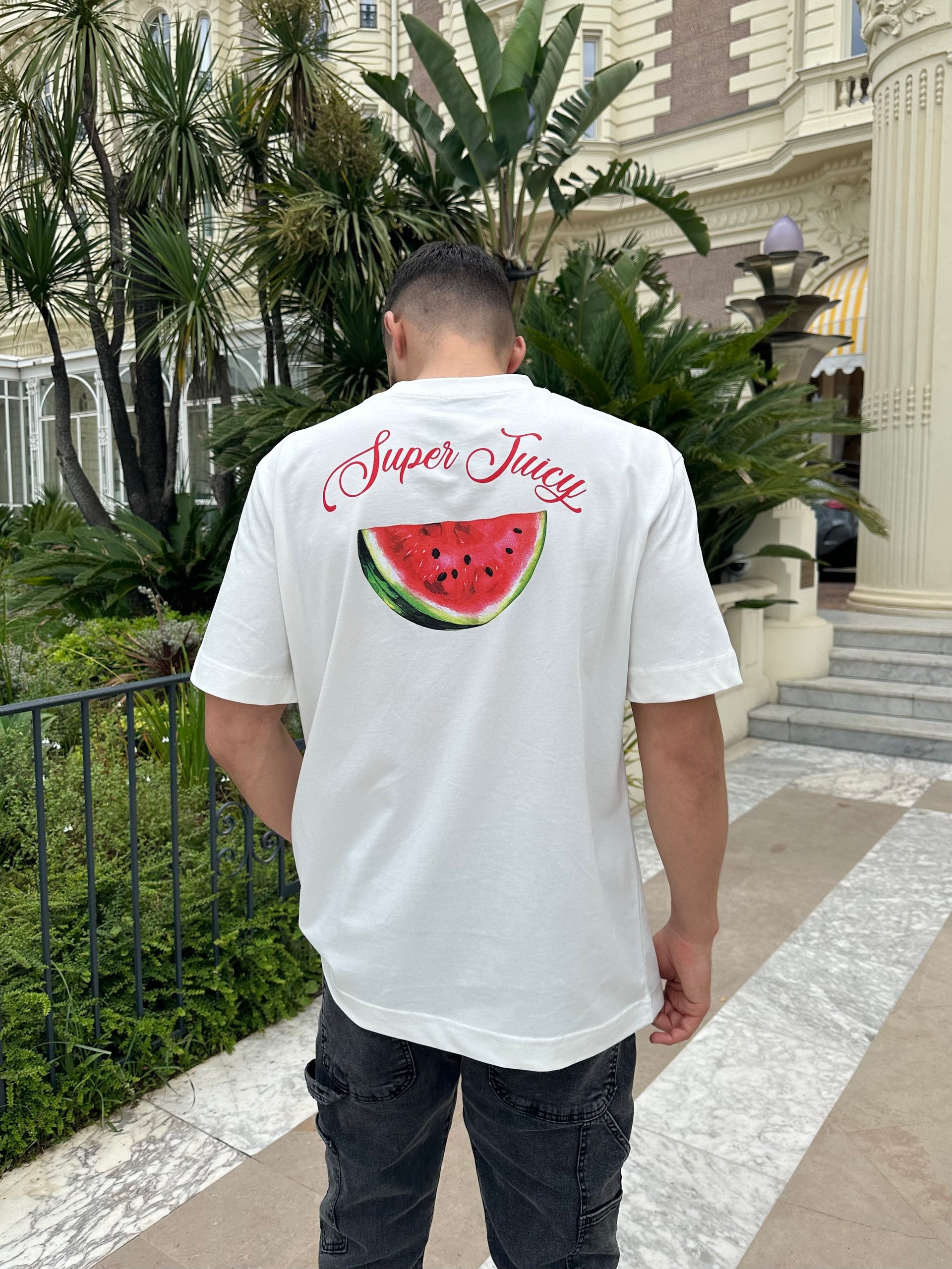 JUICE white t-shirt