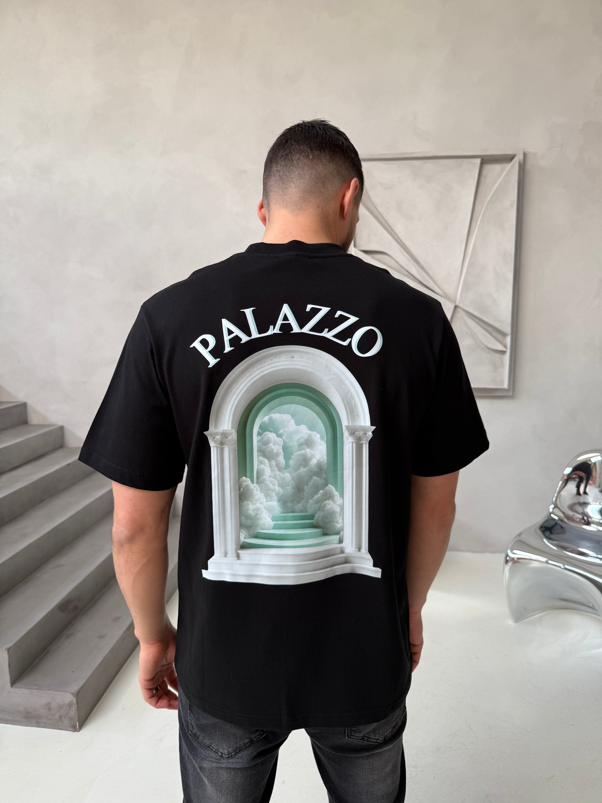 T-shirt PALAZZO noir