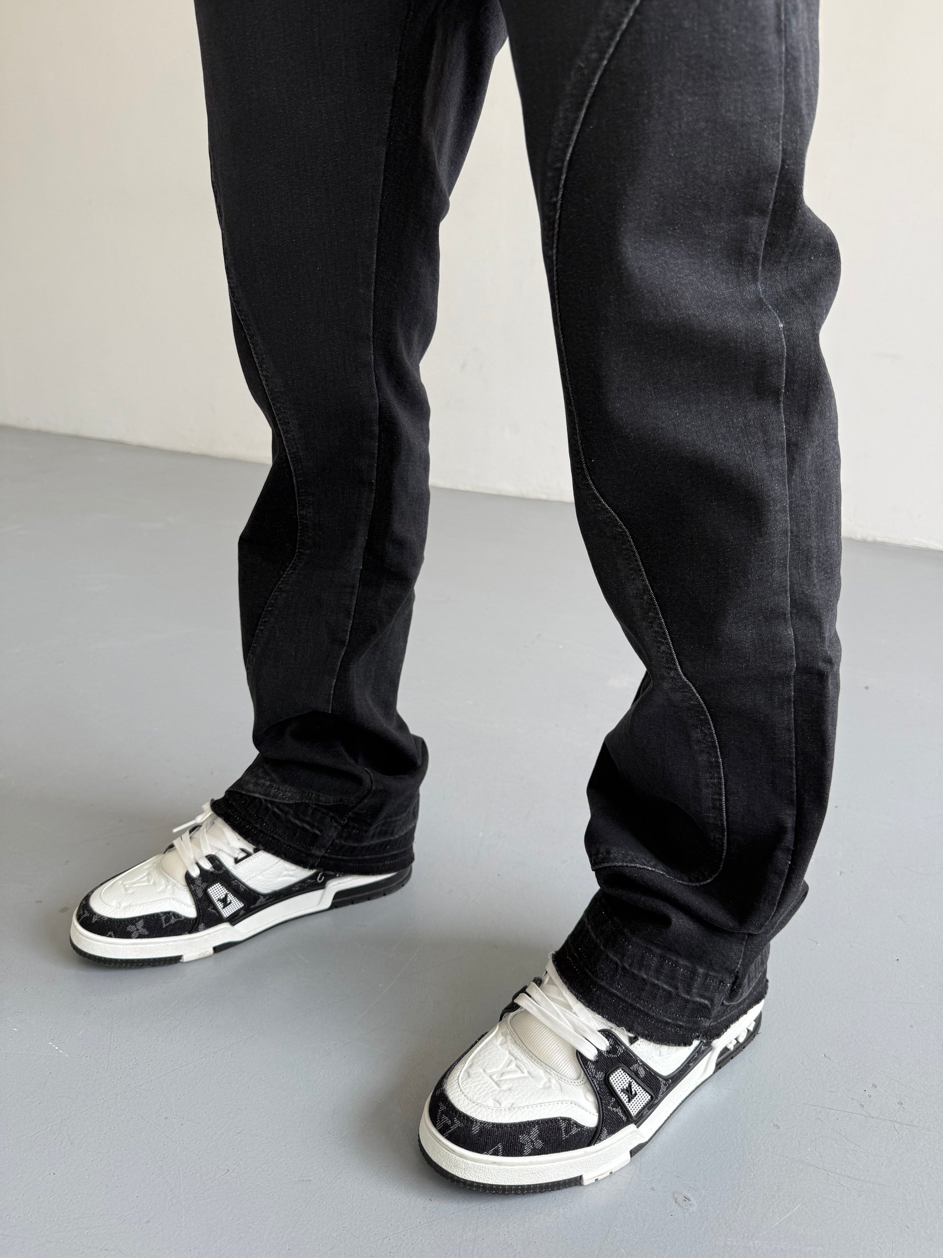 Jean flare noir LL209