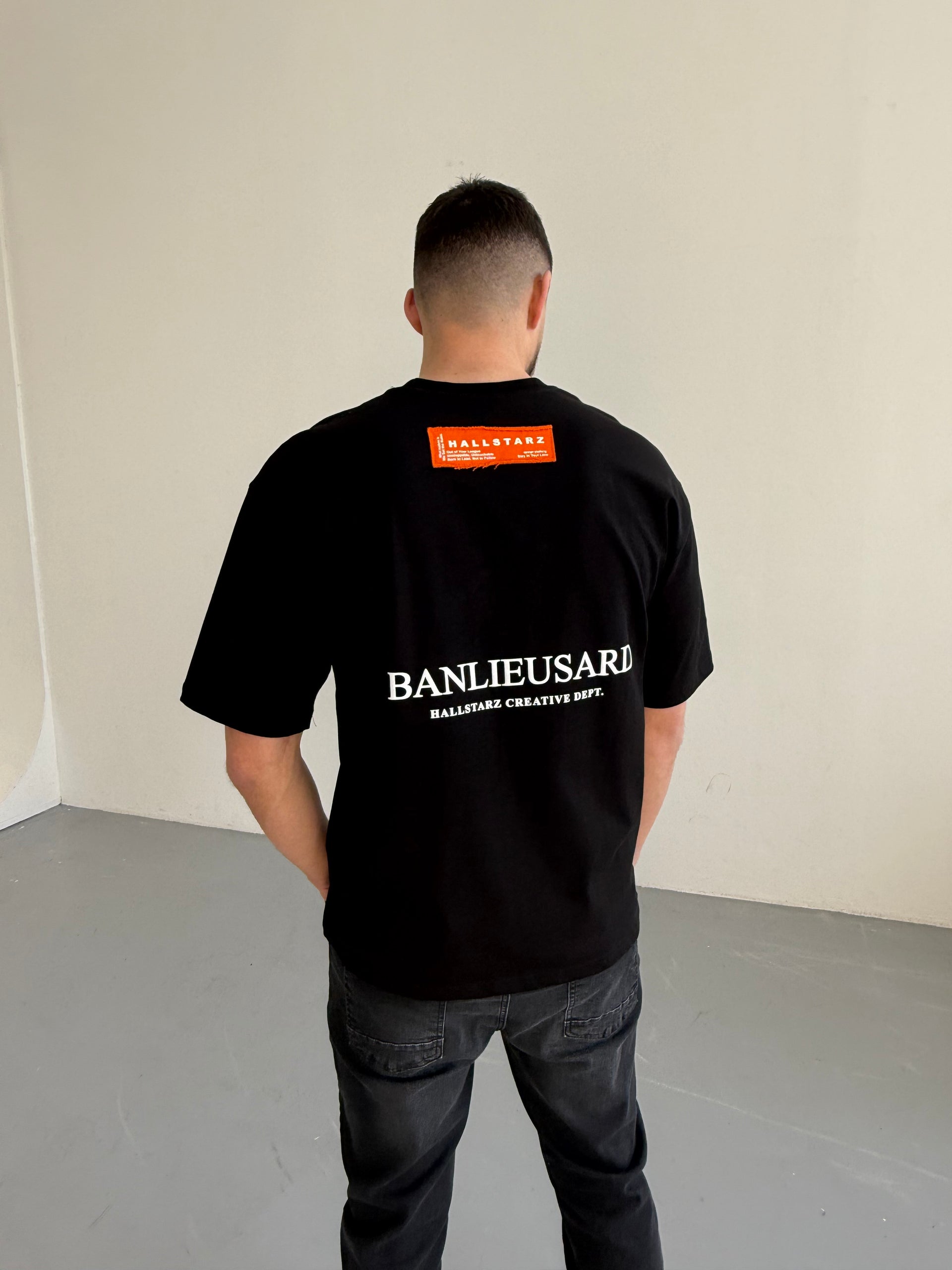 T-shirt BANLIEUSARD noir