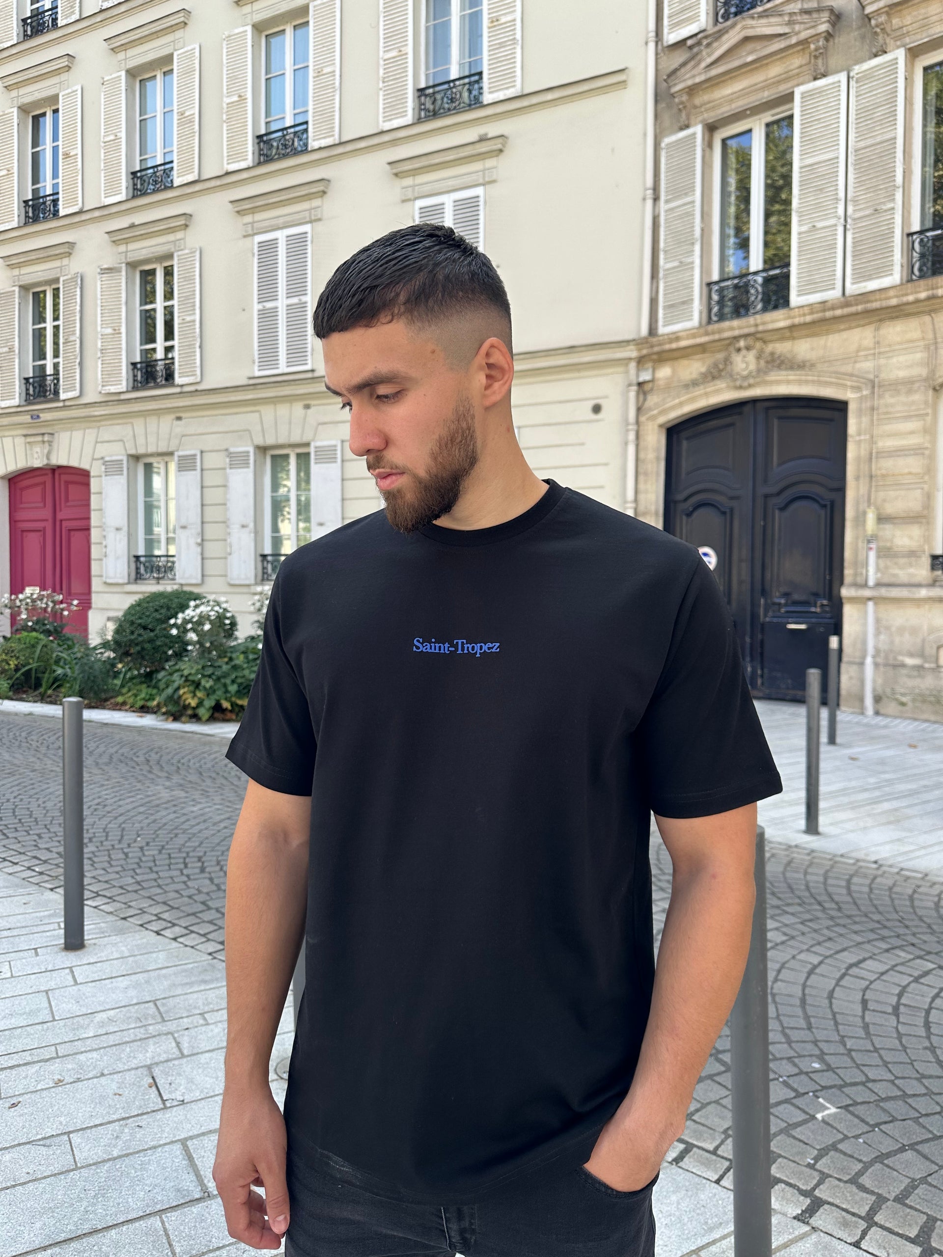 T-shirt SAINT-TROPEZ noir