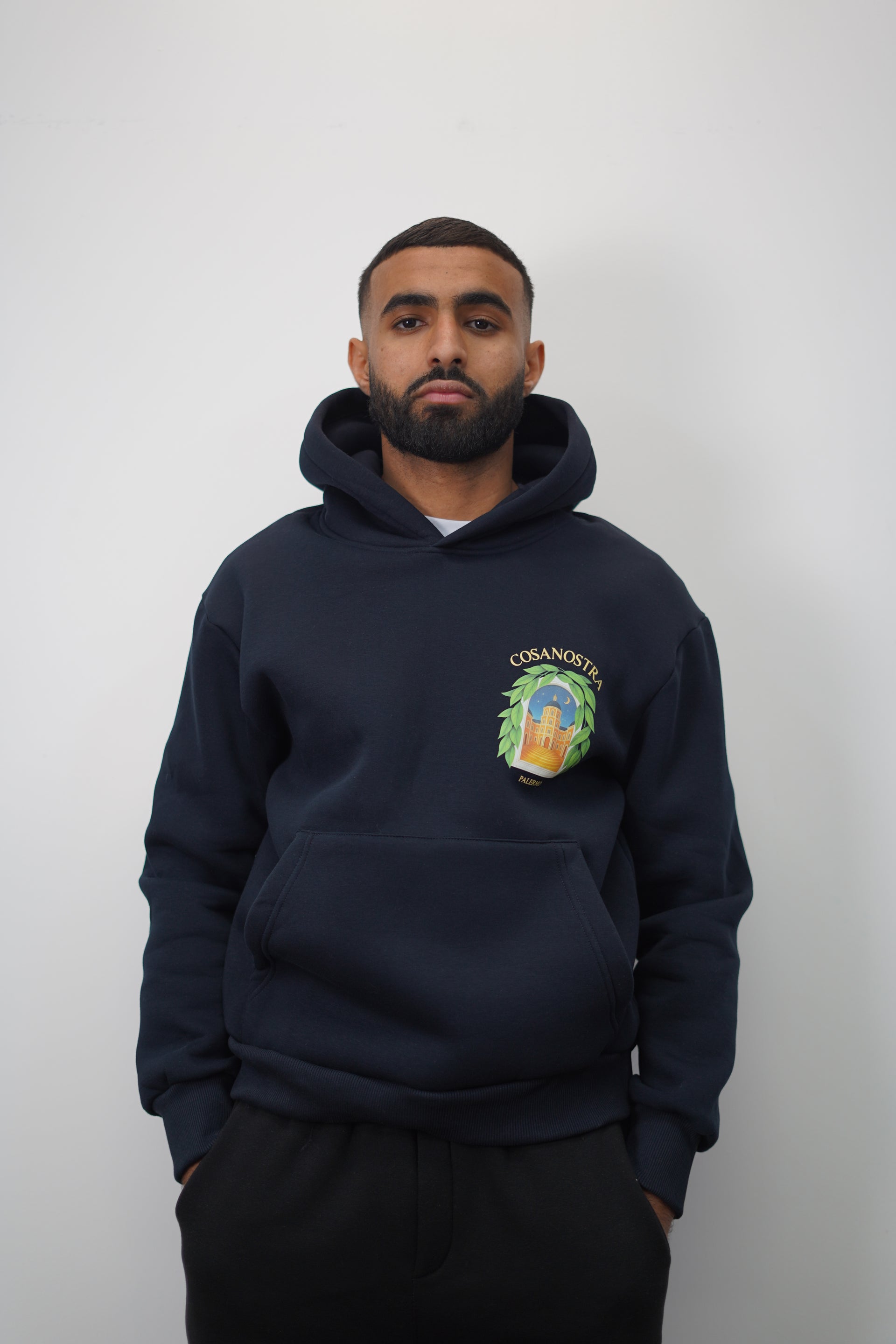 Pull Cosanostra bleu marine