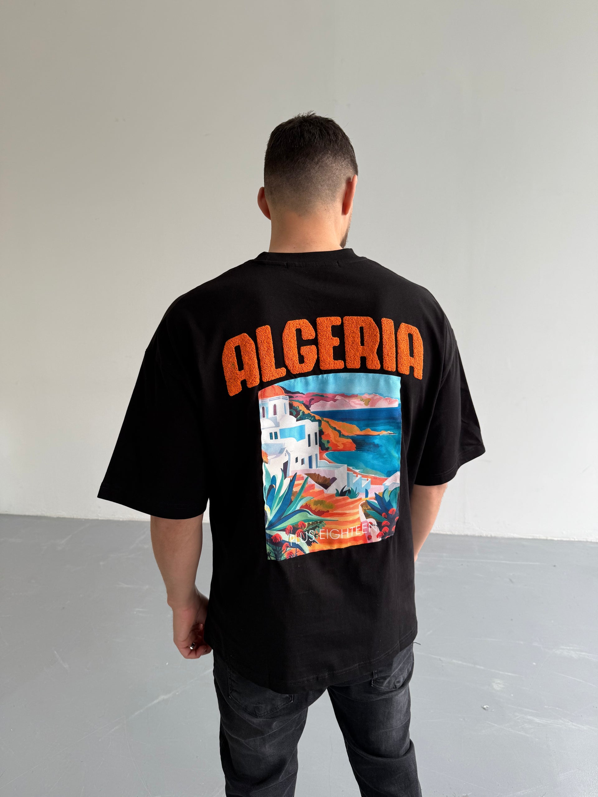 T-shirt ALGERIA noir