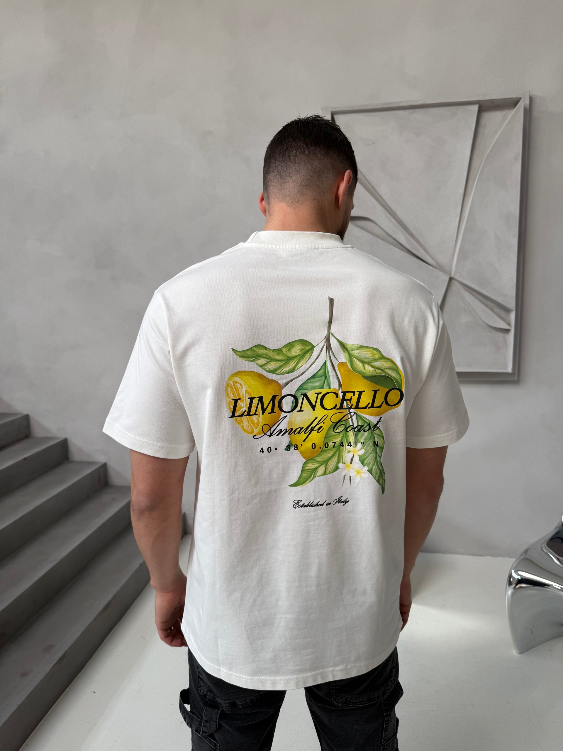 T-shirt LIMON blanc