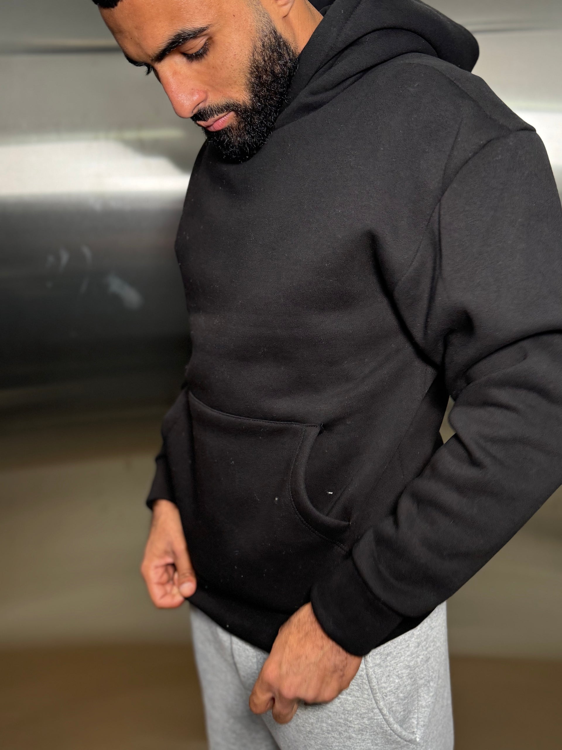 Pull simple noir