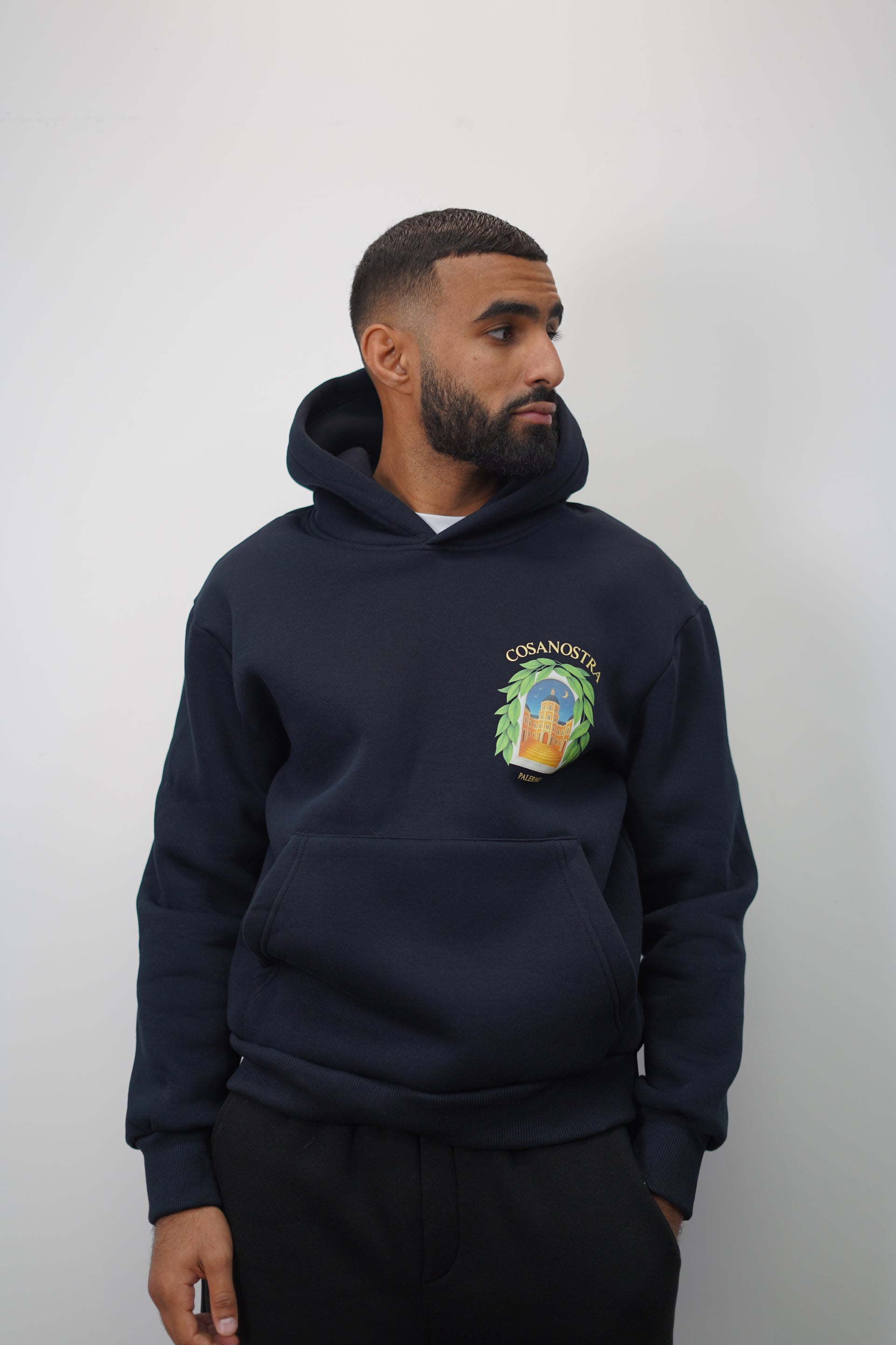 Pull Cosanostra bleu marine