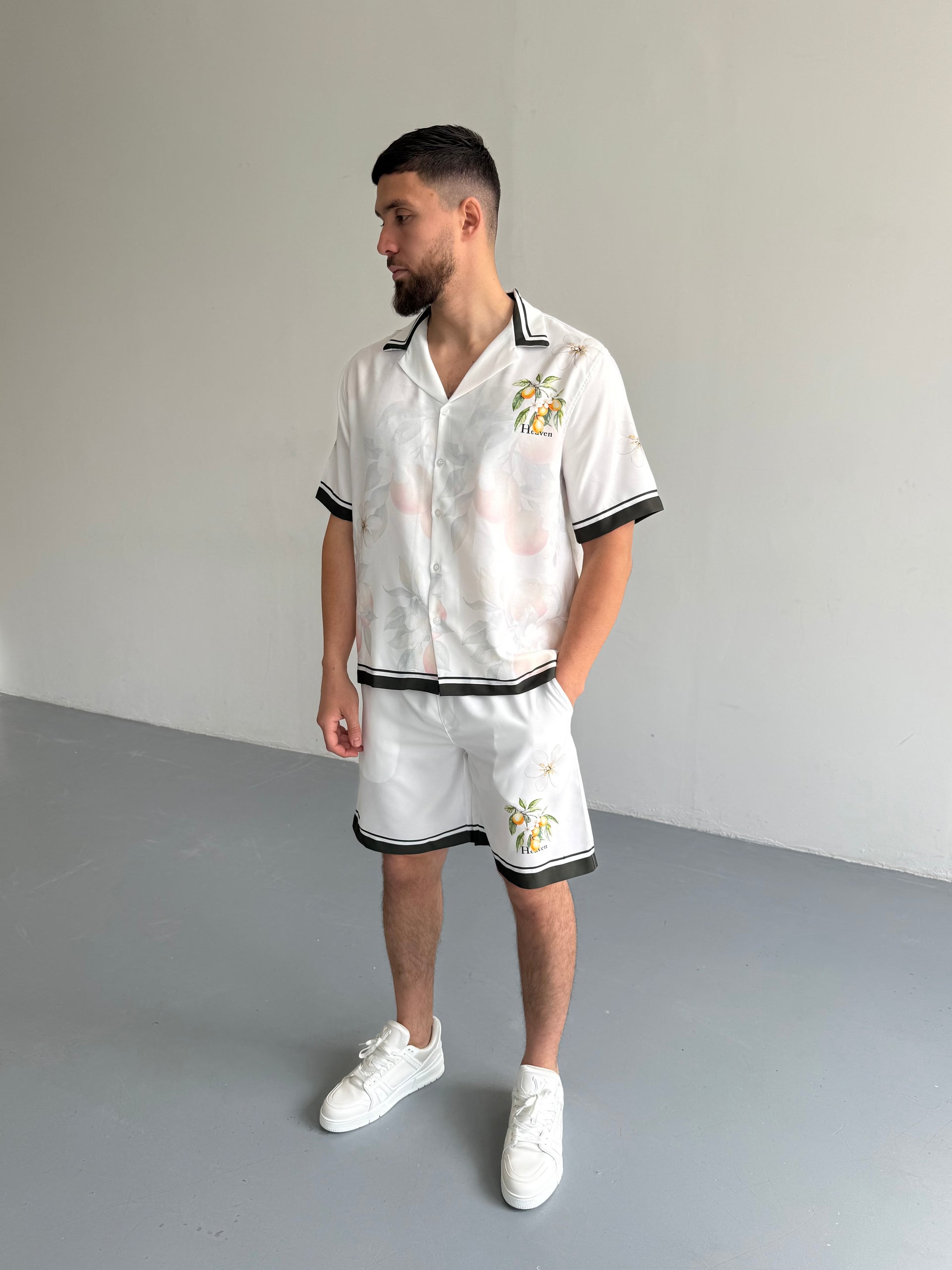 Ensemble short à motif