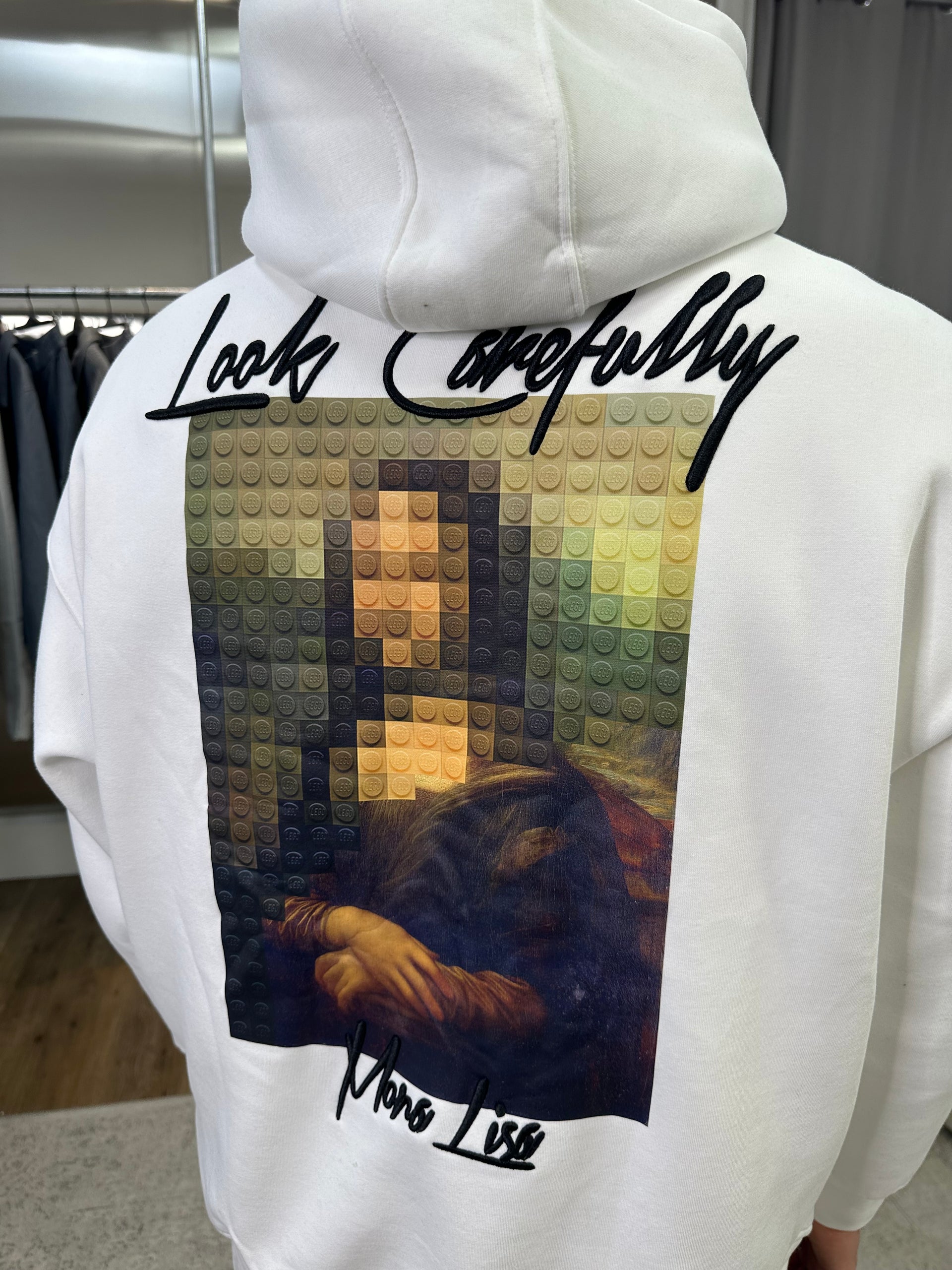 Sweat MONA LISA blanc