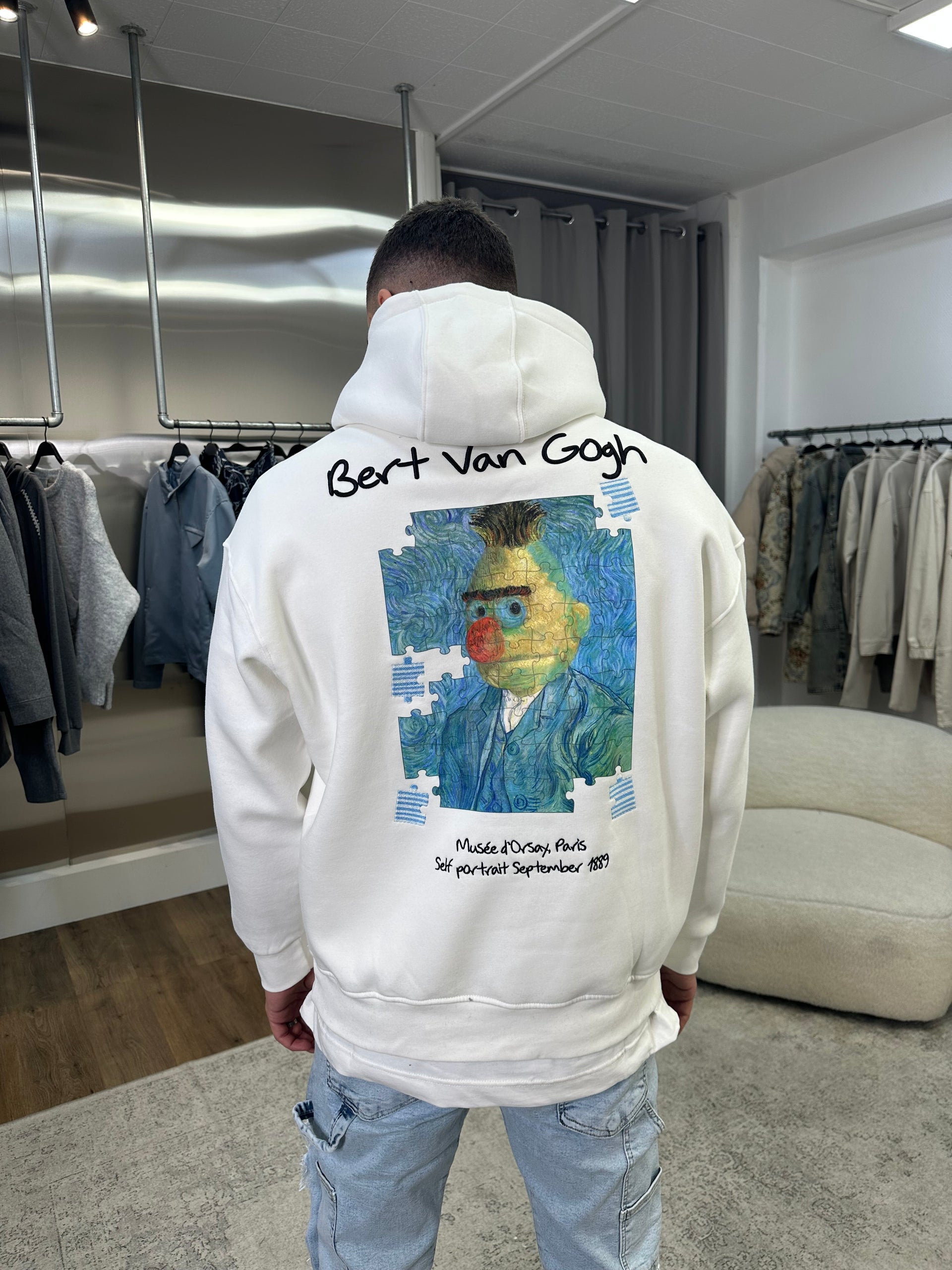 Sweat VAN GOGH blanc