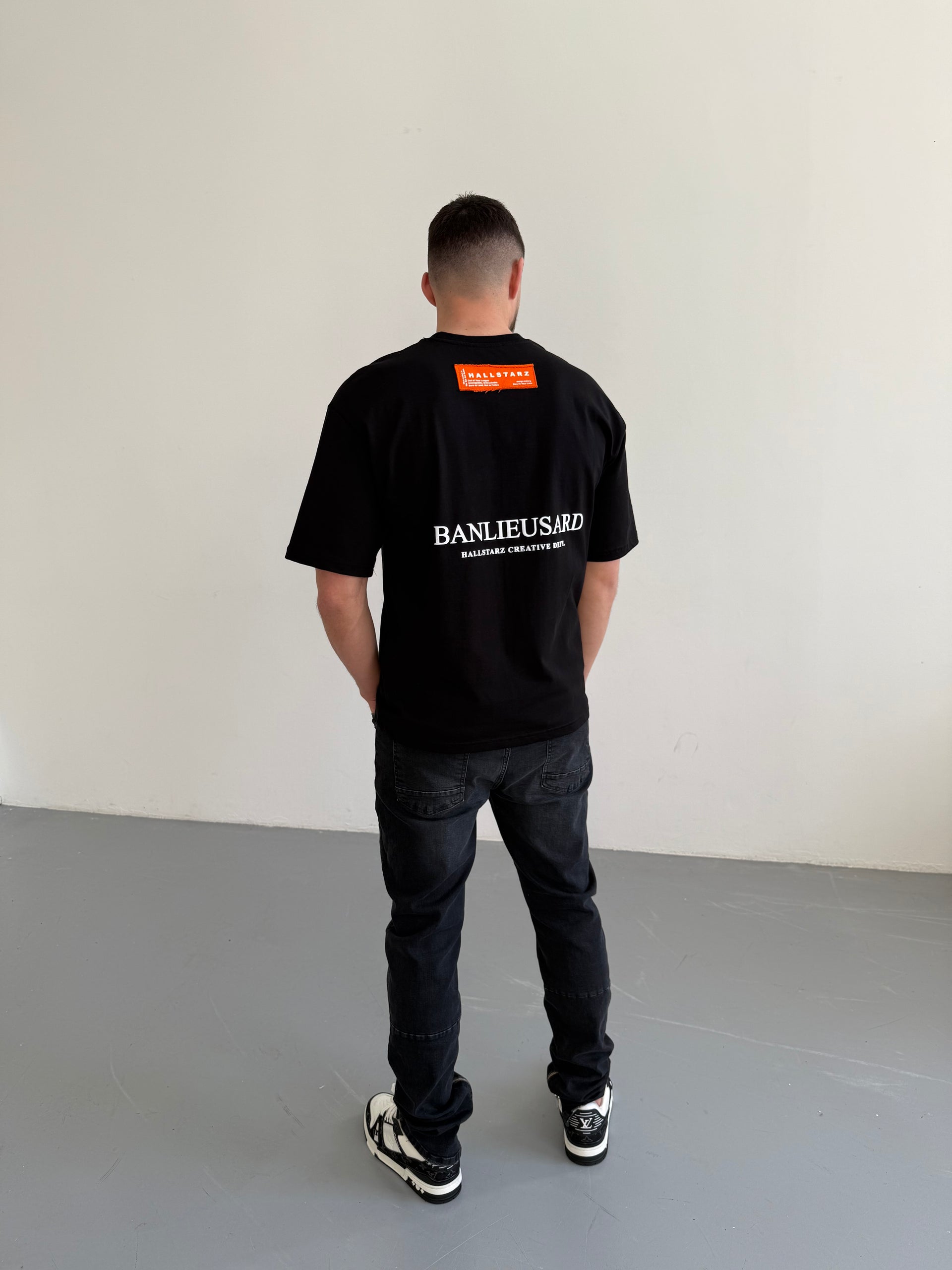 T-shirt BANLIEUSARD noir