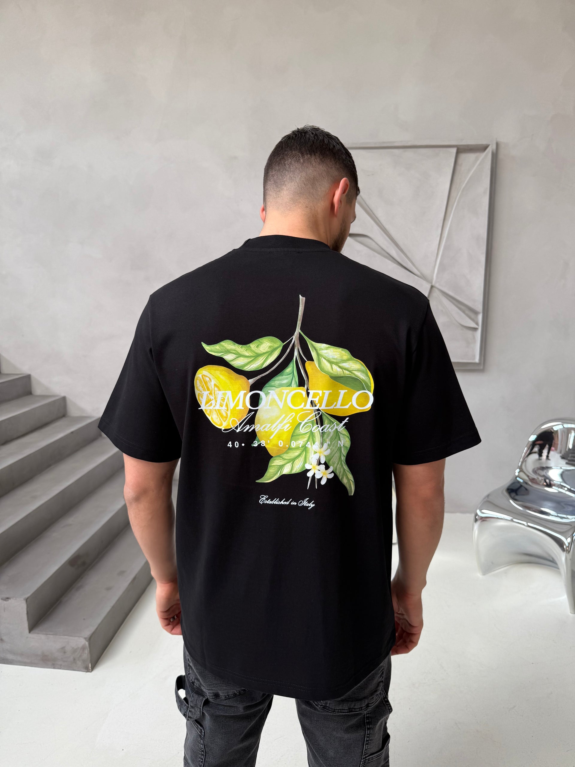 T-shirt LIMON noir