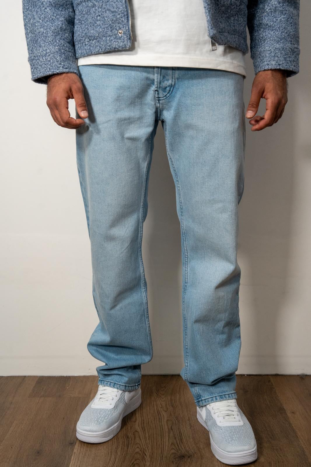 Jean regular bleu clair