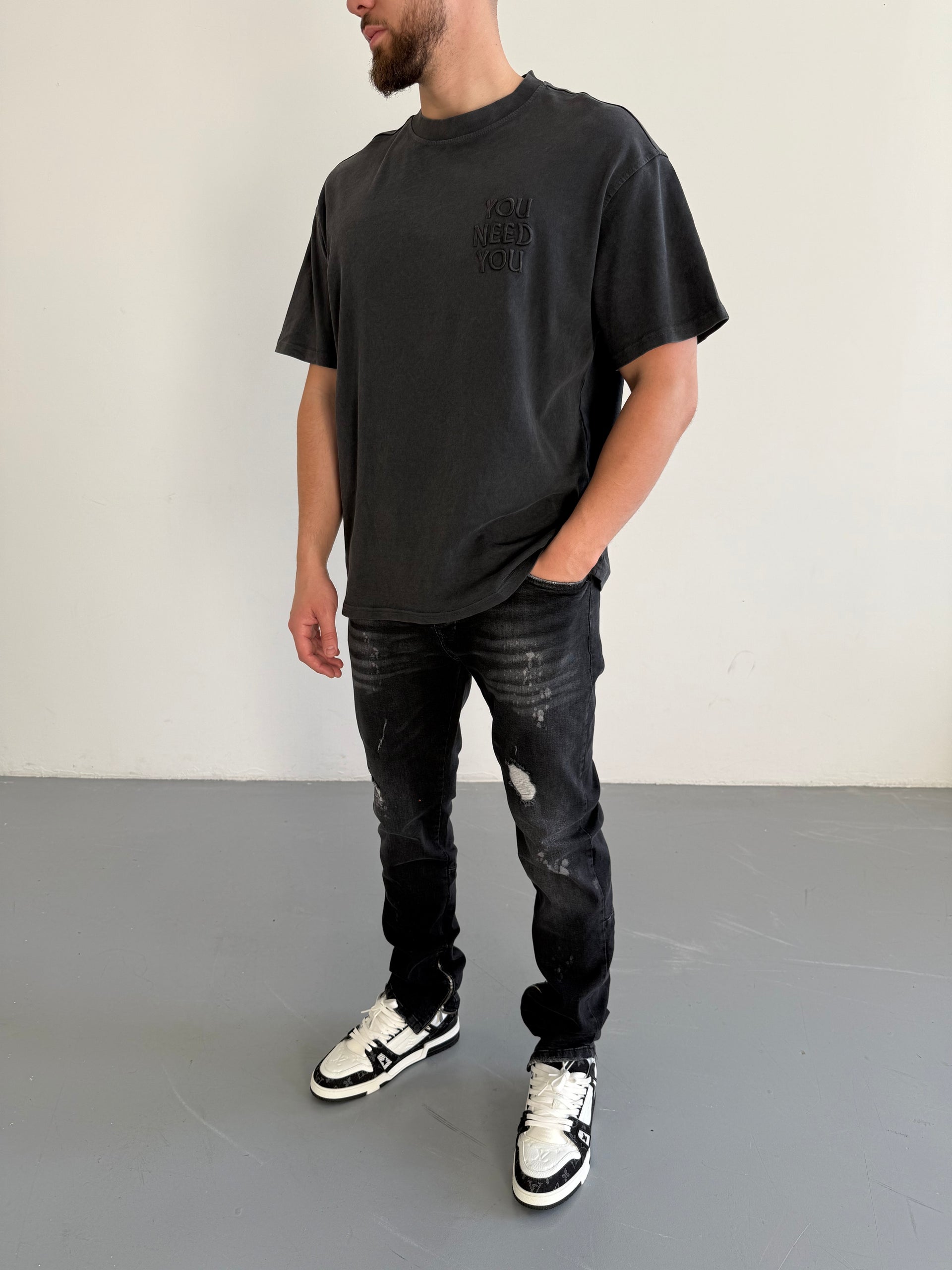 T-shirt NEED noir