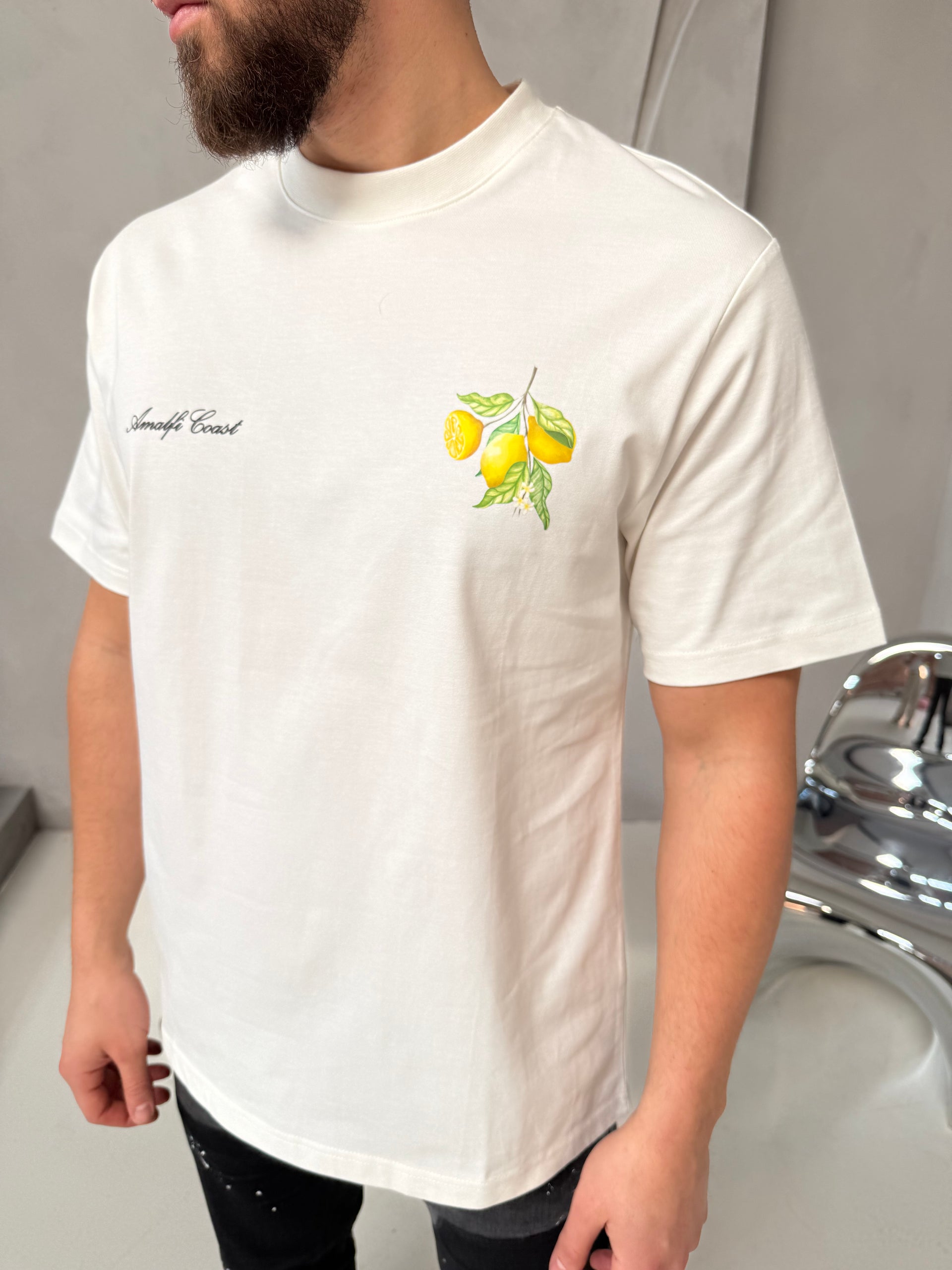 T-shirt LIMON blanc