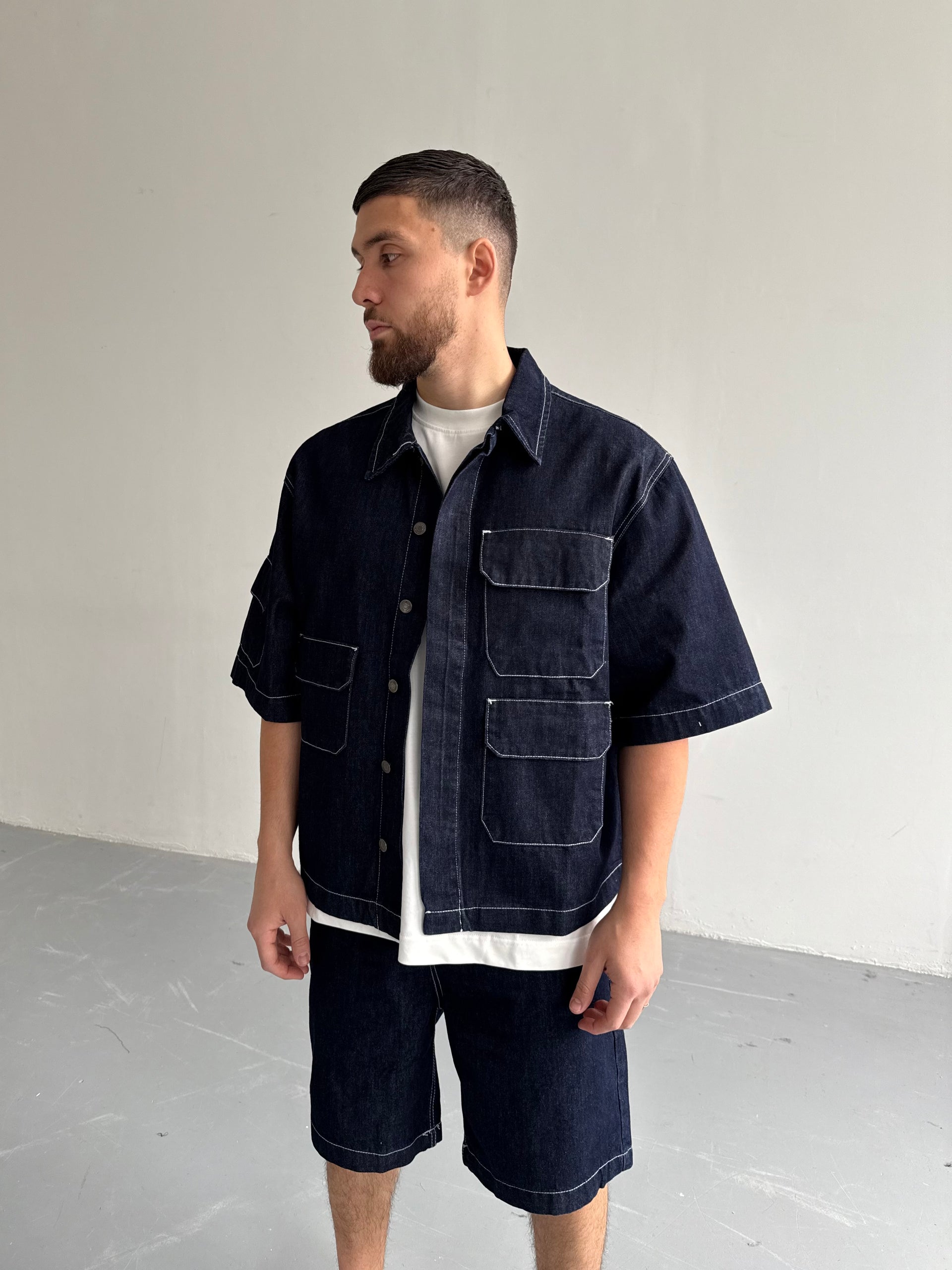 Ensemble short en jean