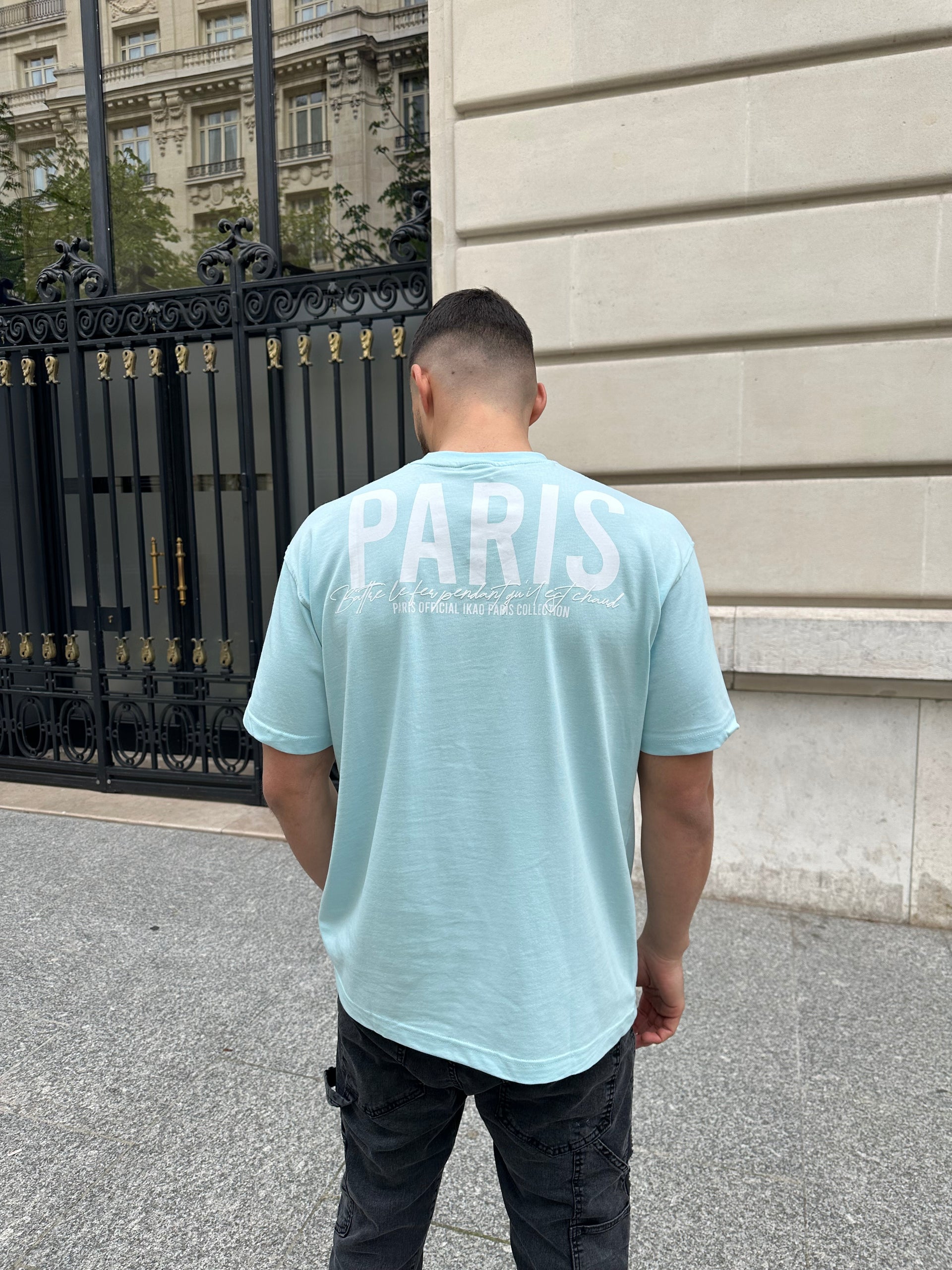 T-shirt PARIS bleu