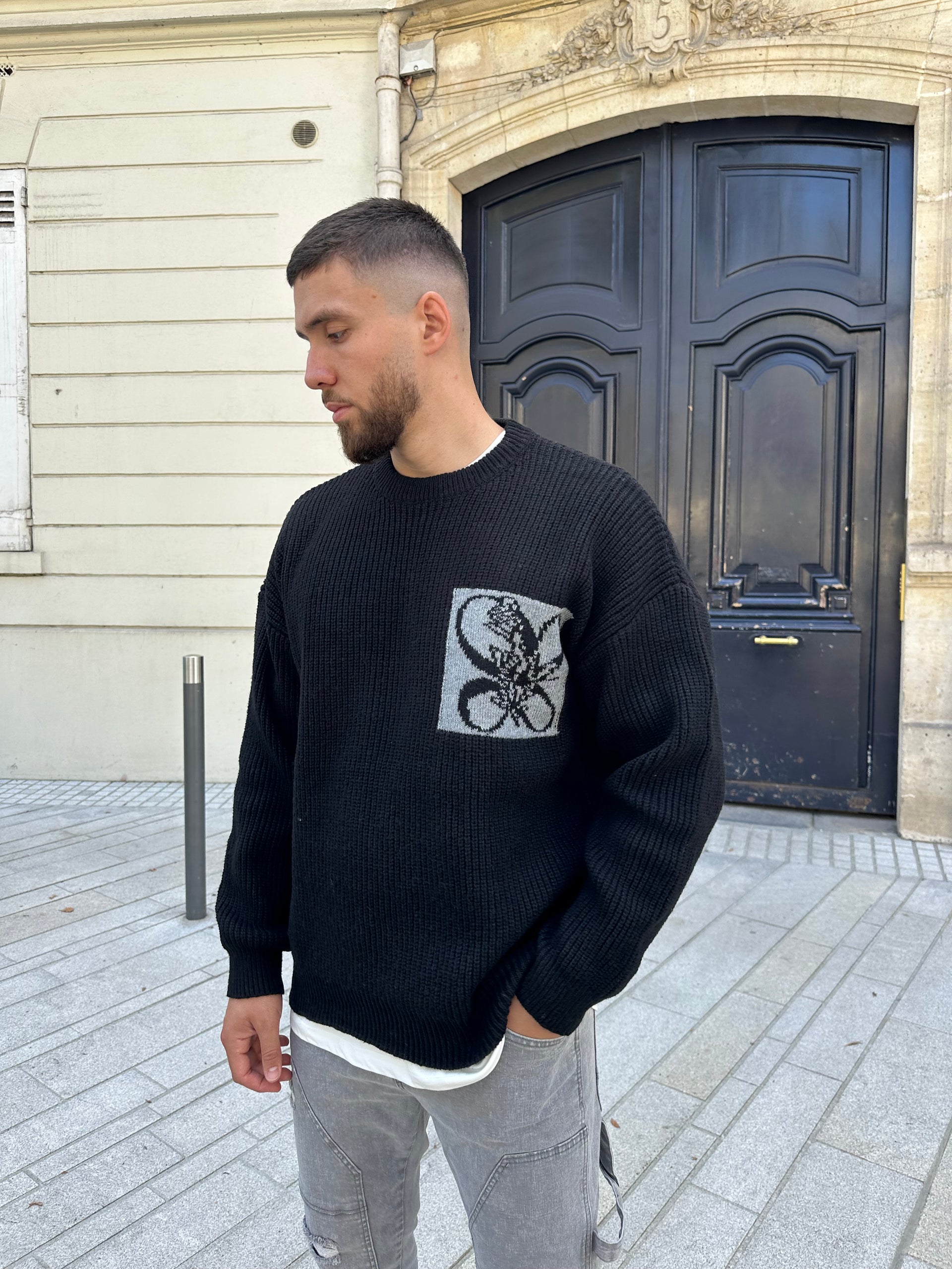 Pull LOVE noir