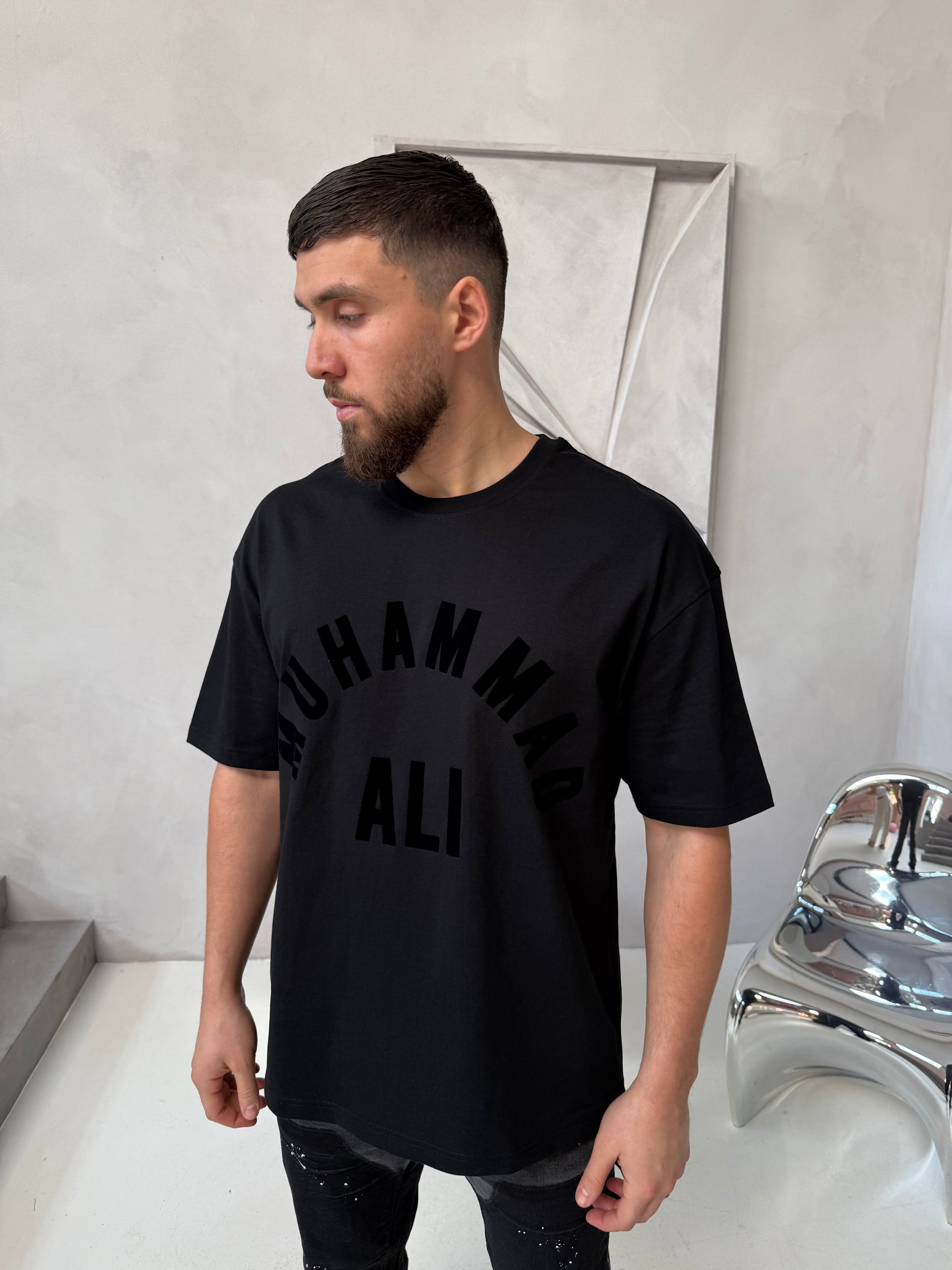 T-shirt M. ALI noir