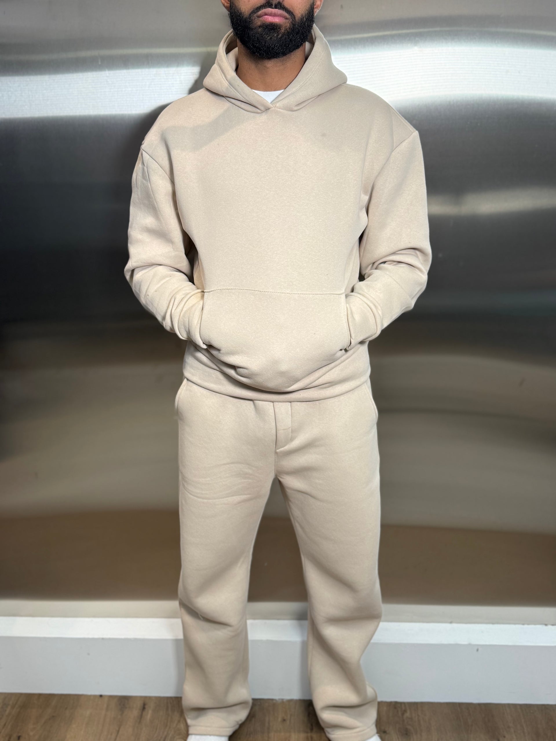 Ensemble capuche crème