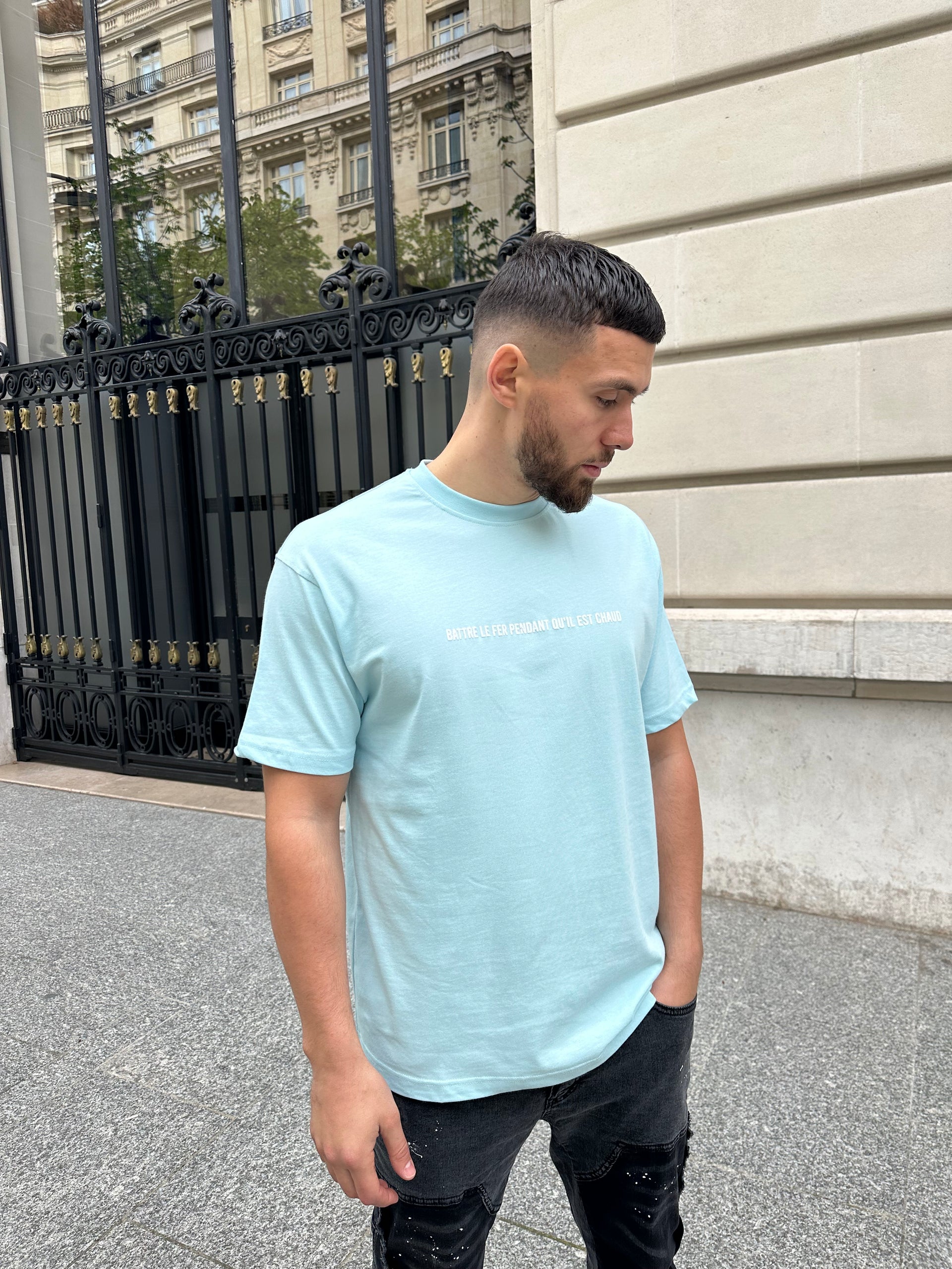 PARIS blue T-shirt