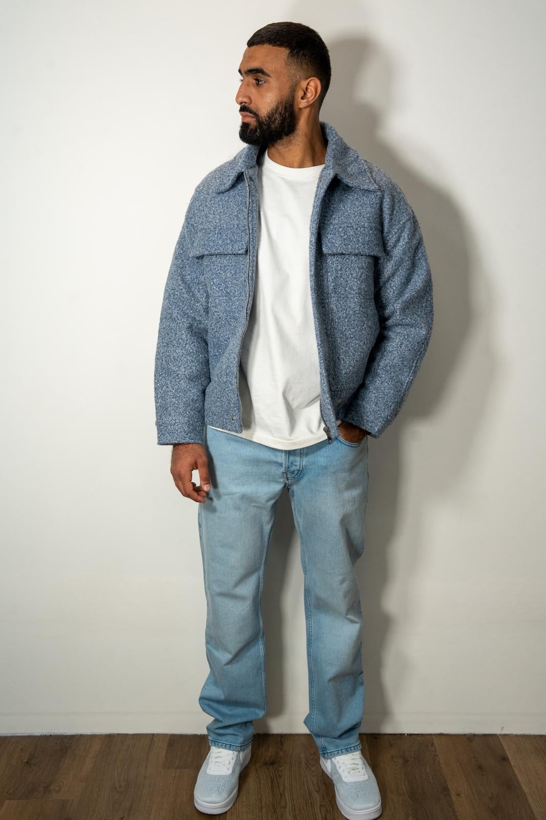 Jean regular bleu clair