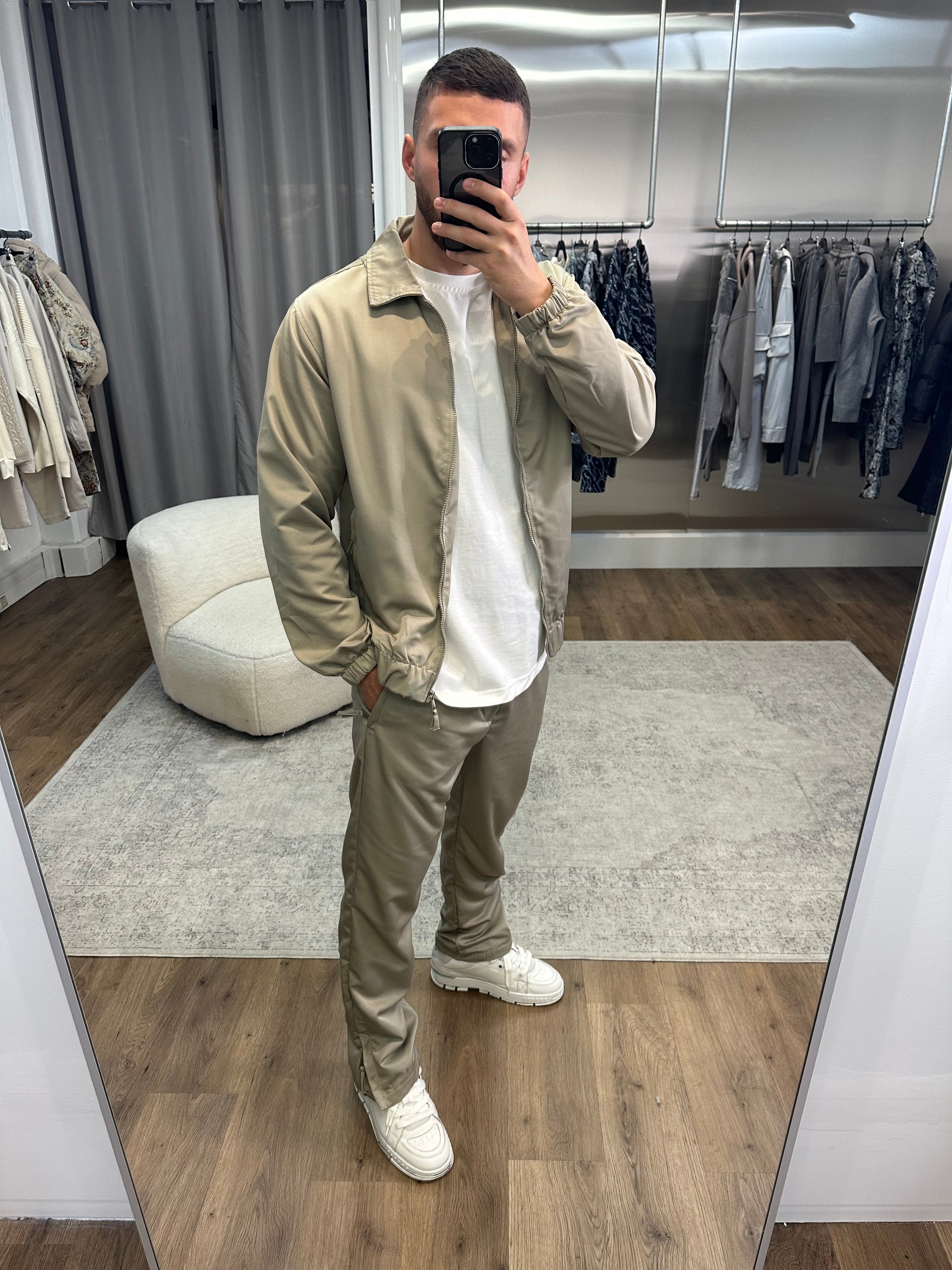 Ensemble JEFF beige