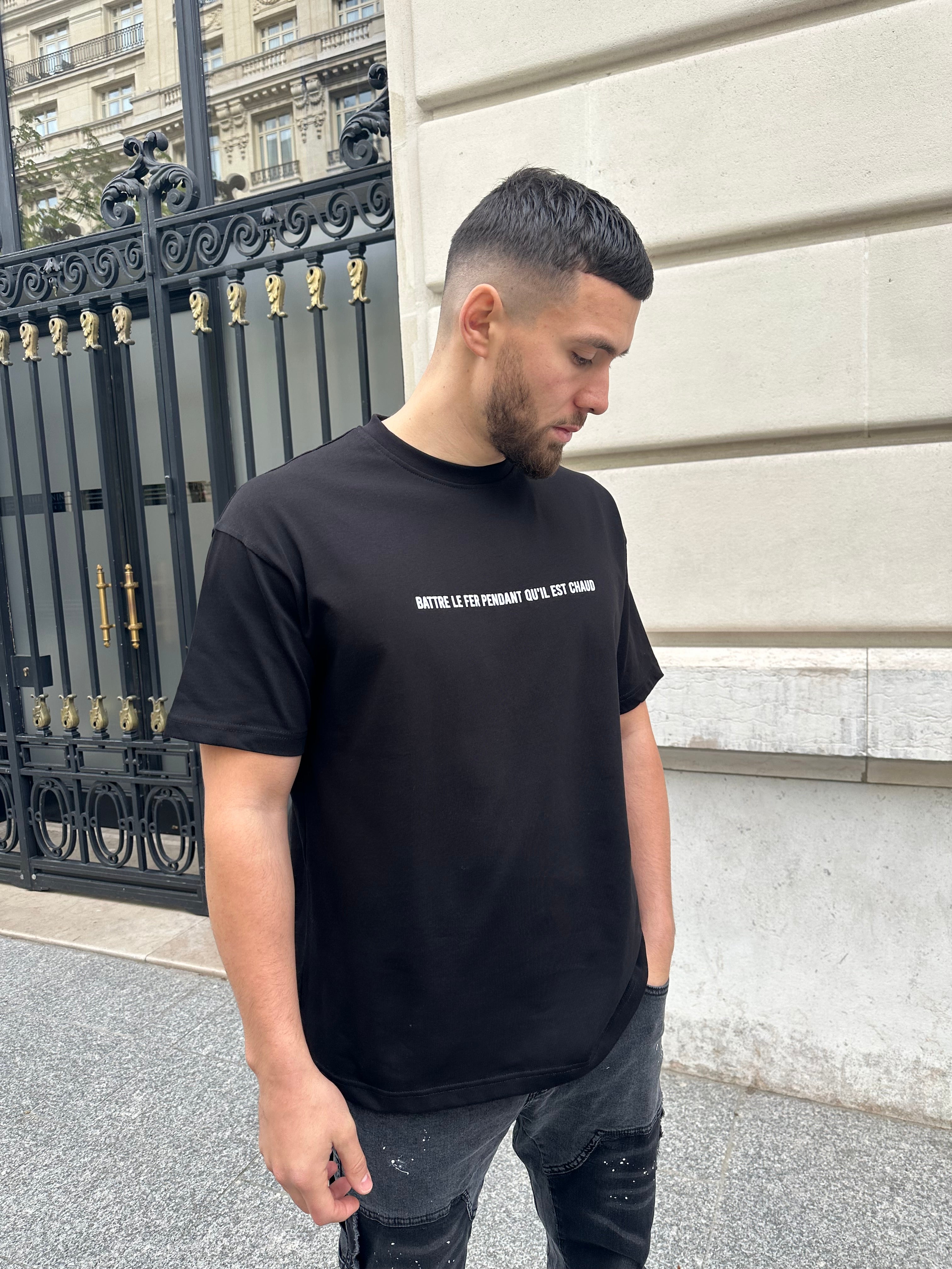 T-shirt PARIS noir