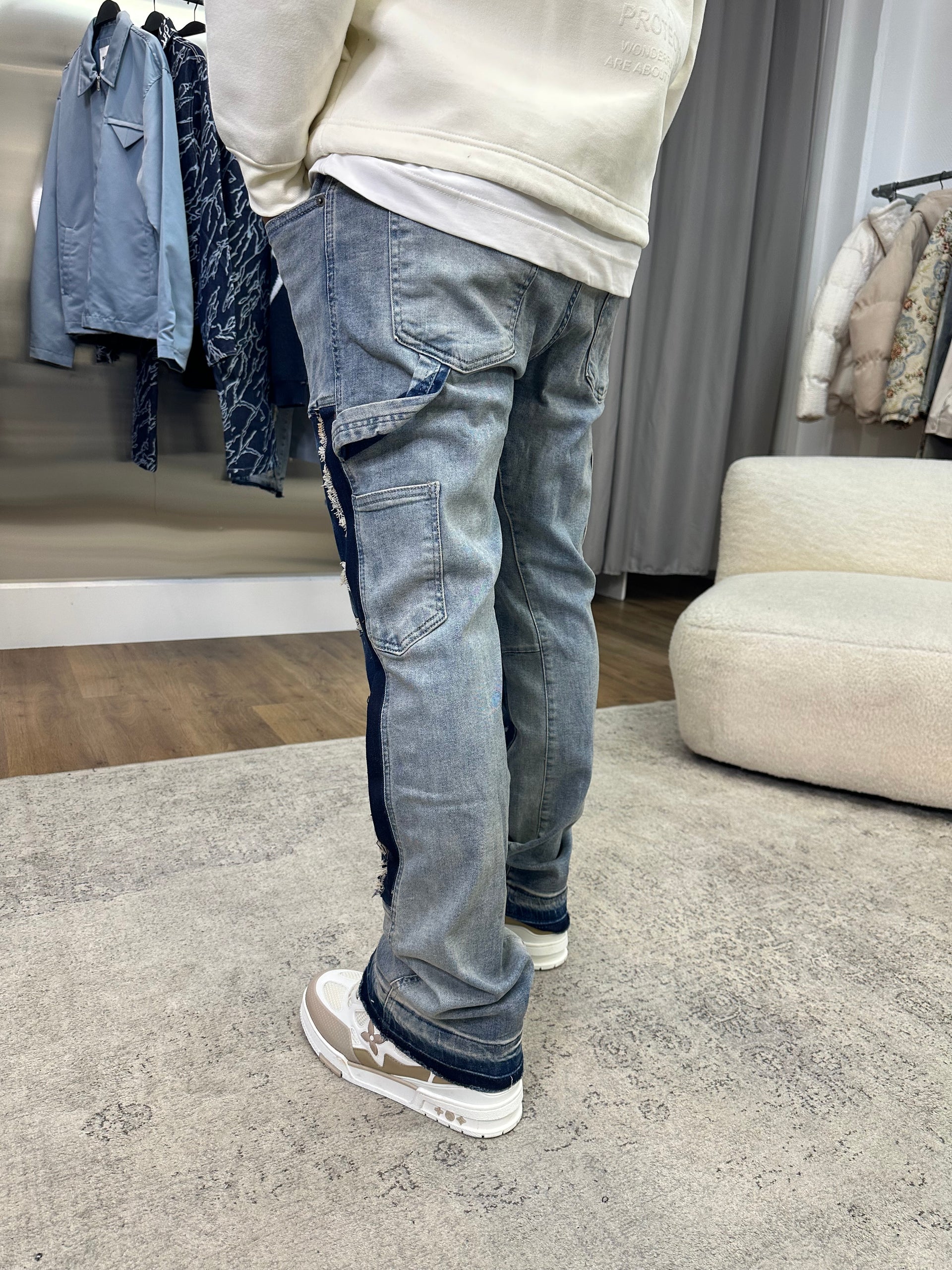 Jean FLARE bleu LL134