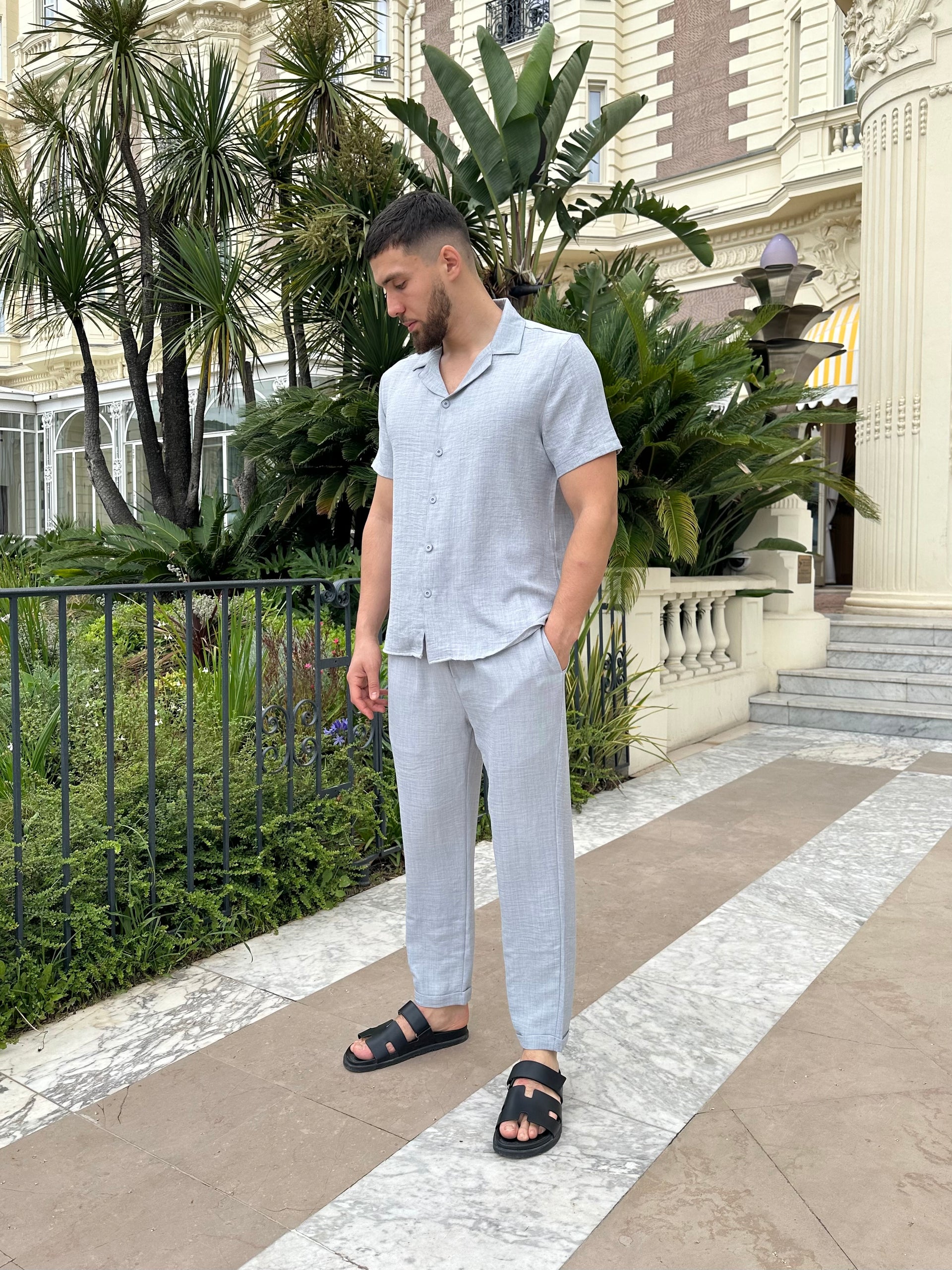 Ensemble PALMA gris