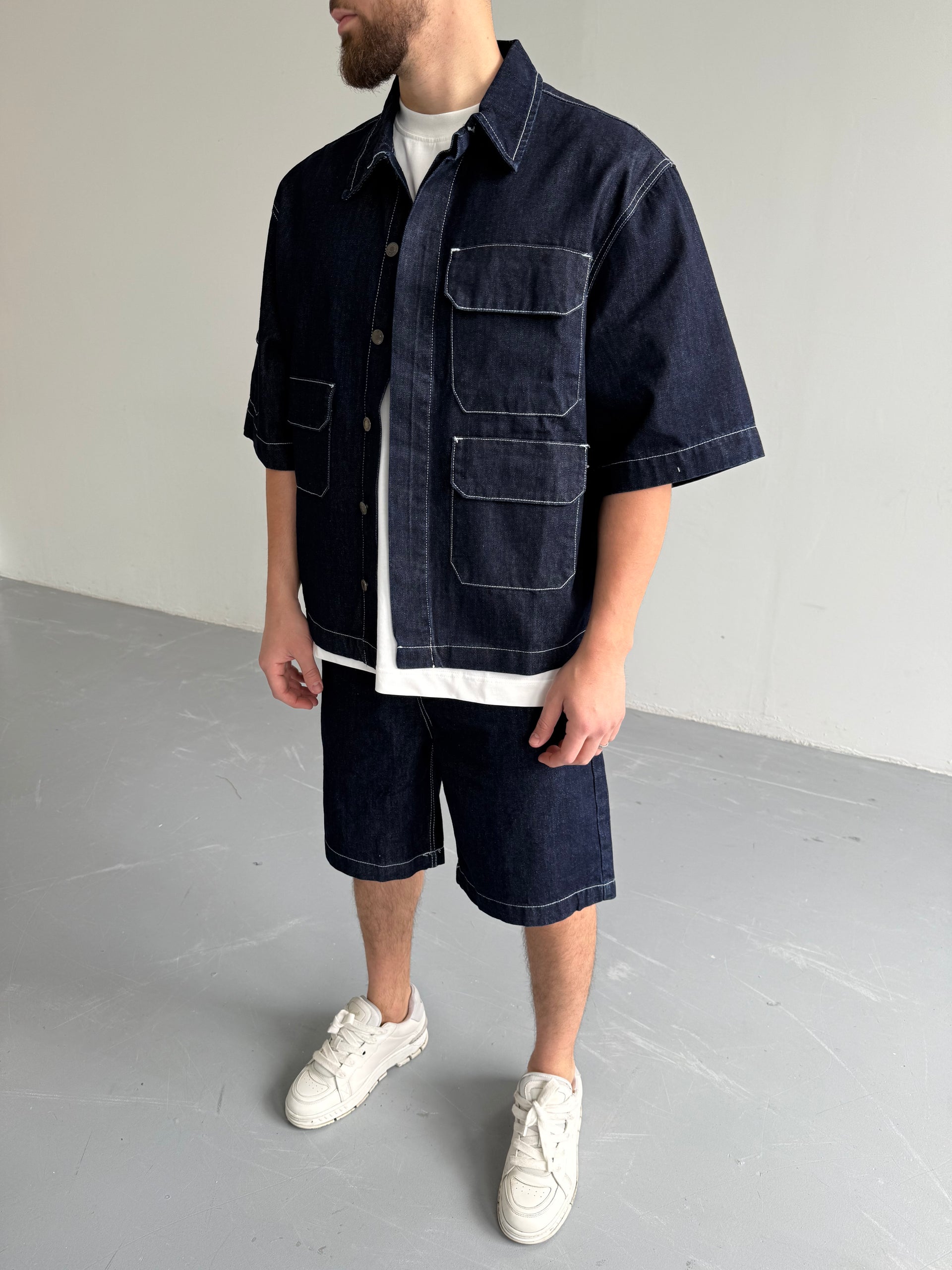 Ensemble short en jean