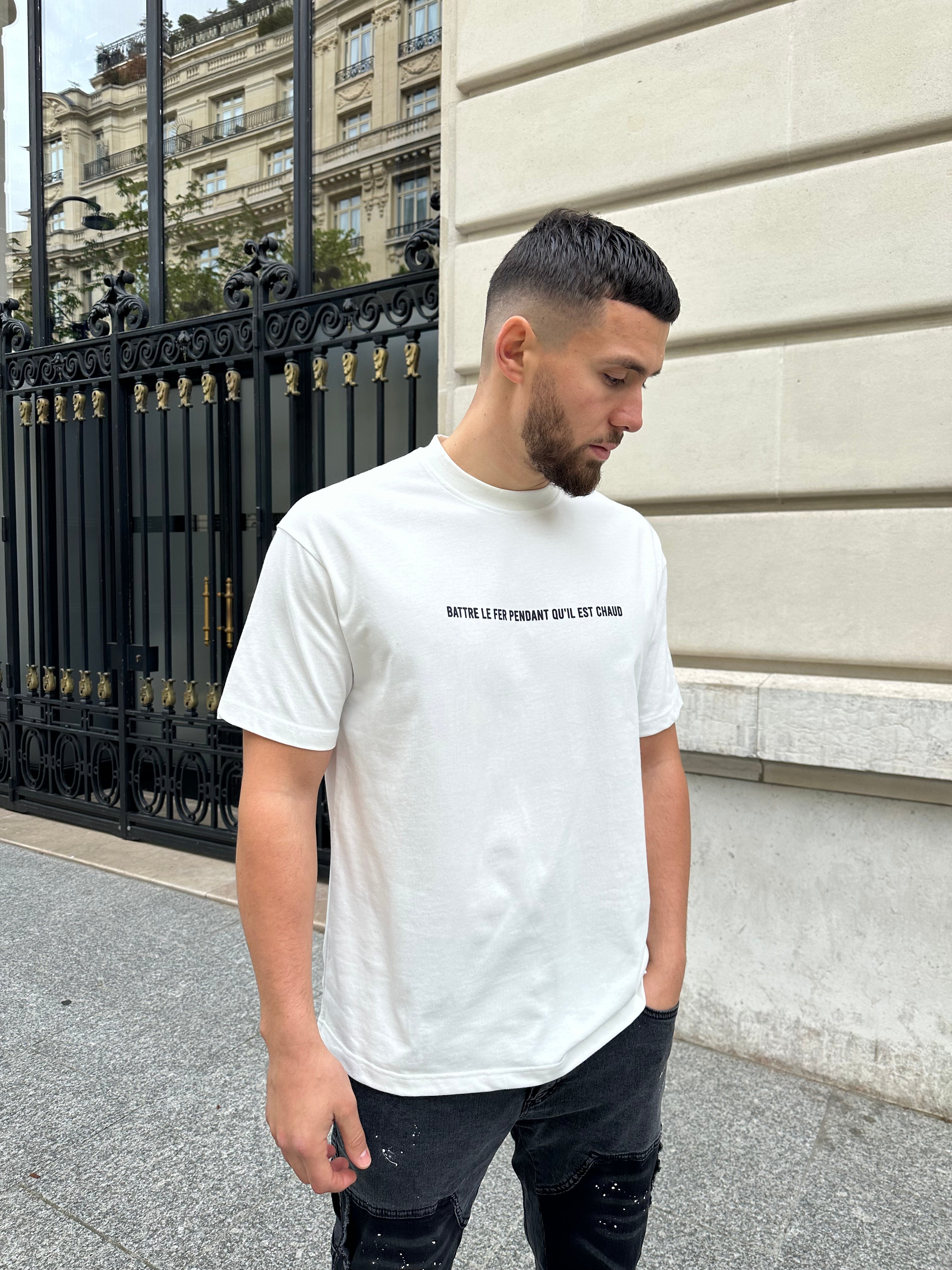 T-shirt PARIS blanc