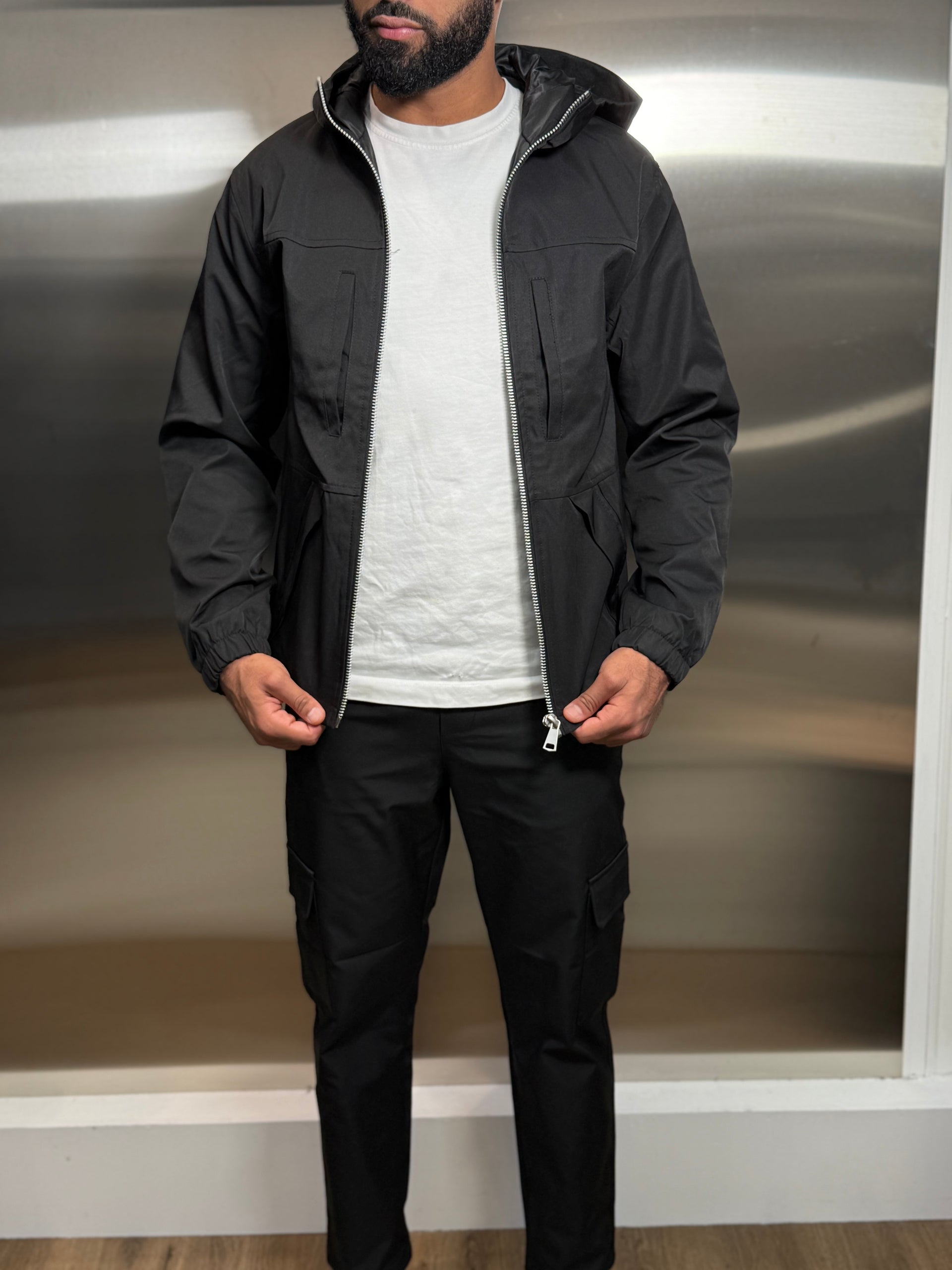 Ensemble à capuche noir