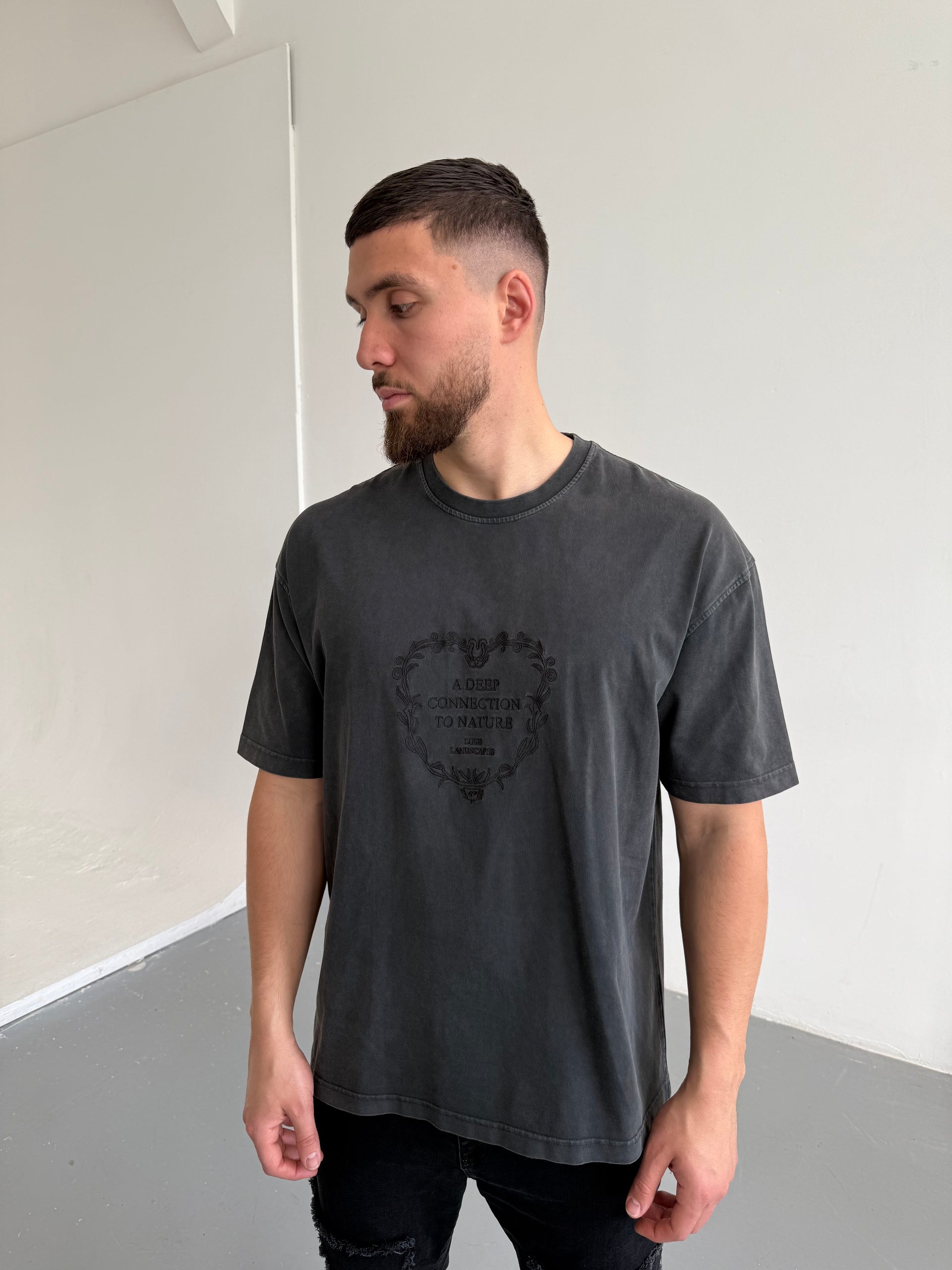 T-shirt NATURE gris