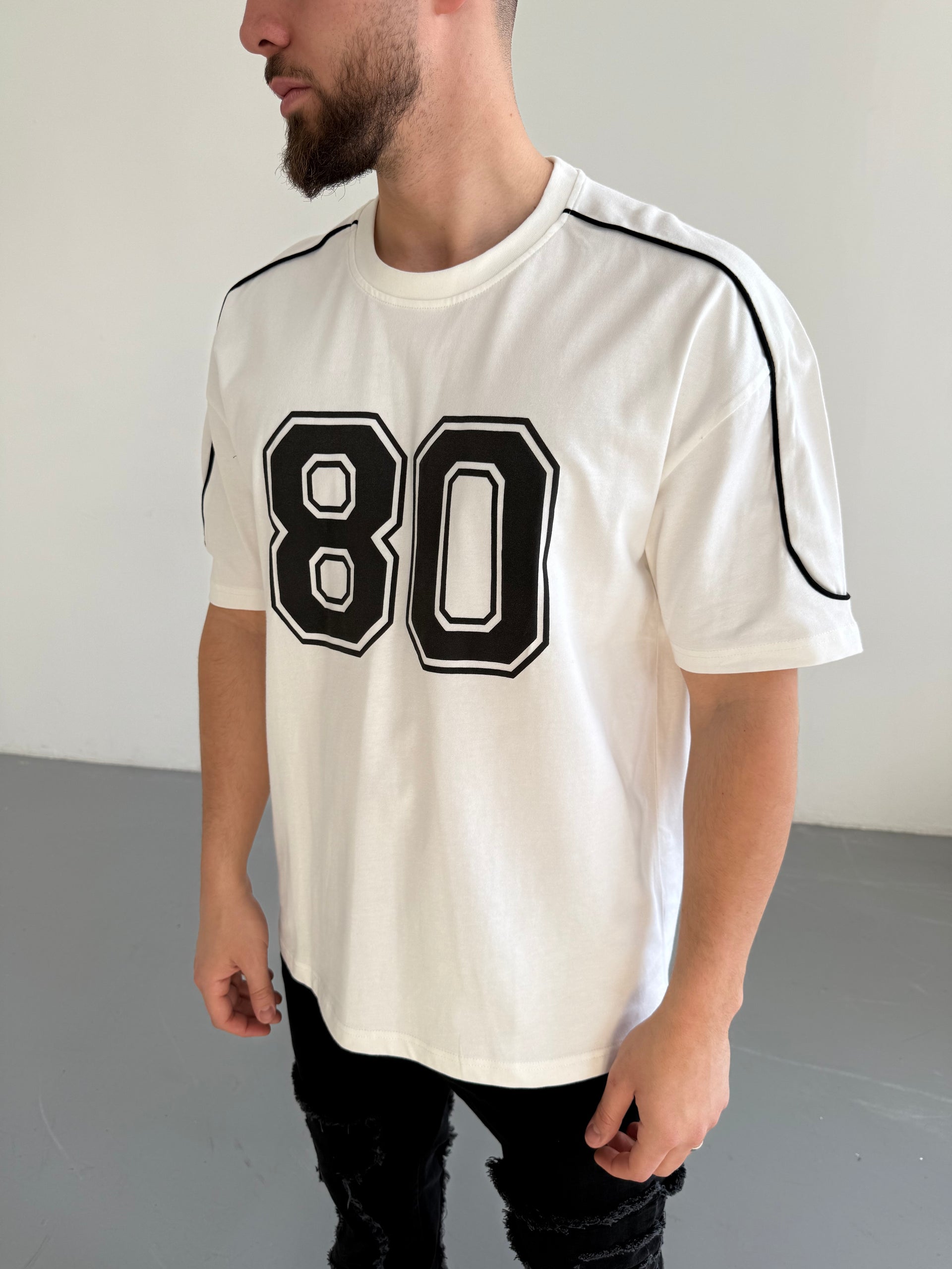 T-shirt 80 blanc