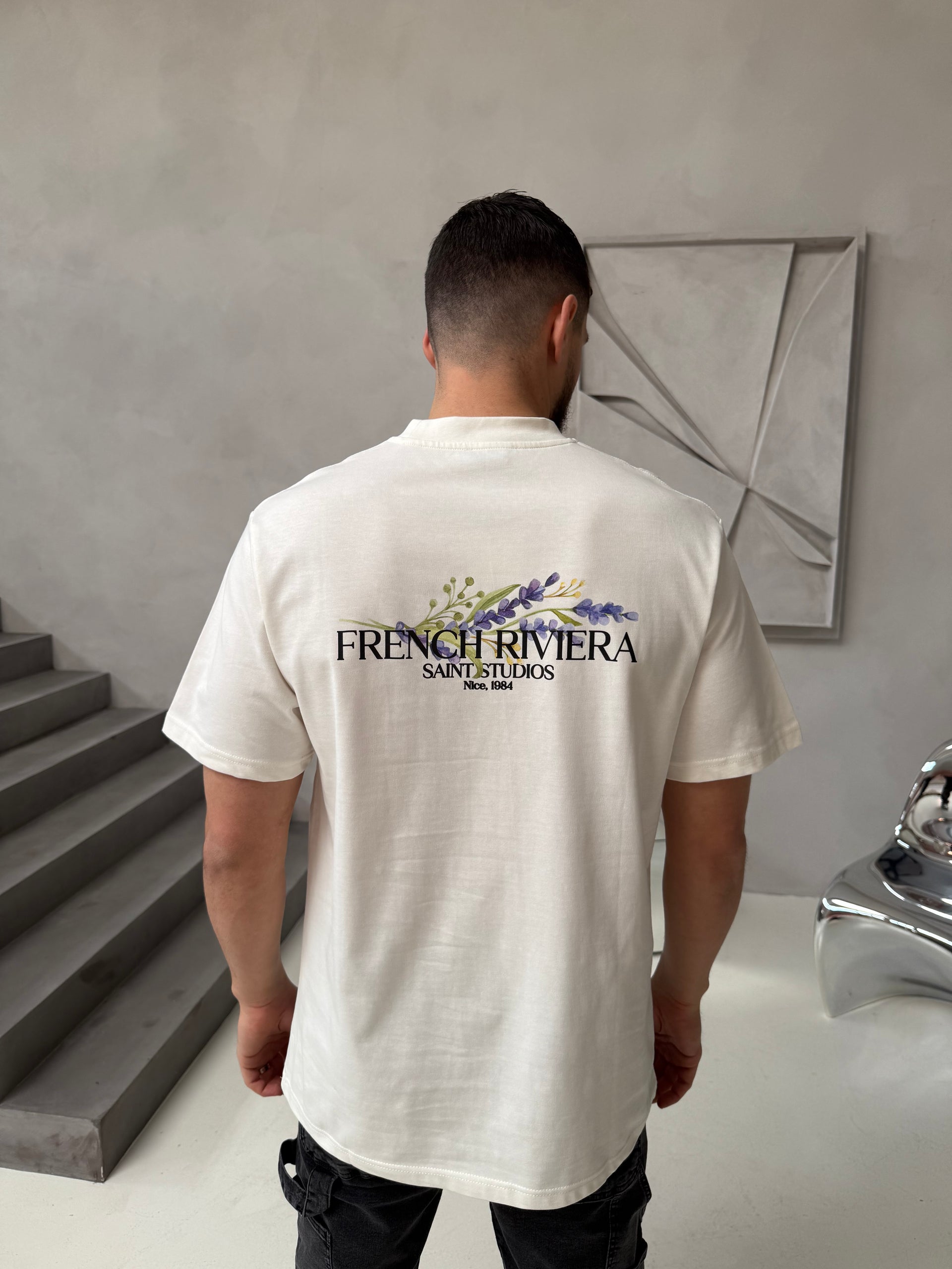 T-shirt RIVIEIRA blanc