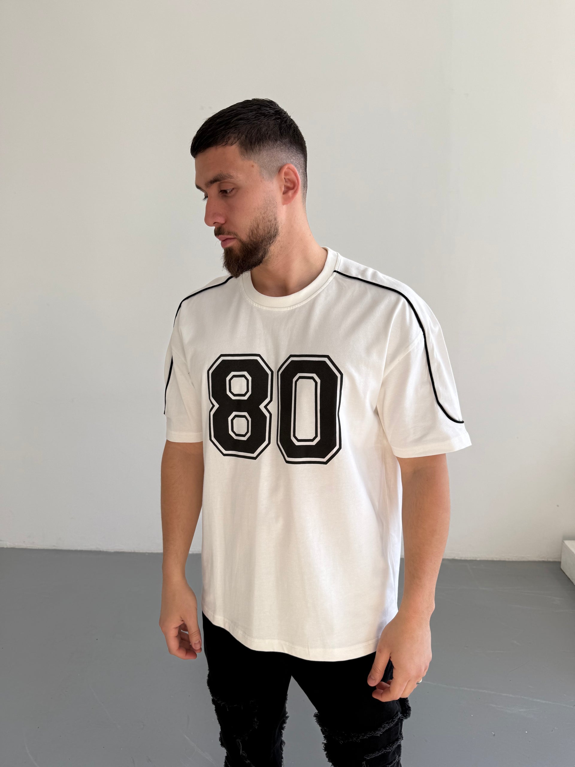 T-shirt 80 blanc