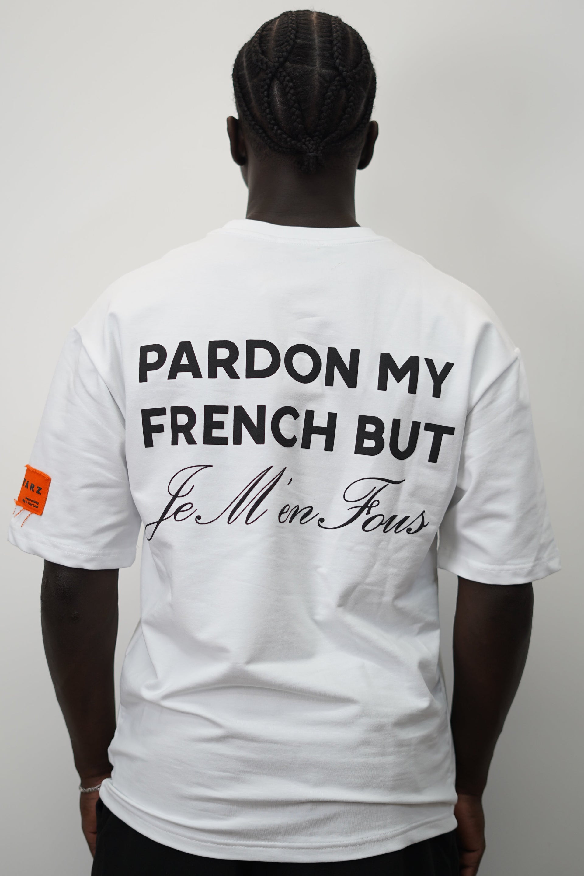 T-shirt PARDON blanc