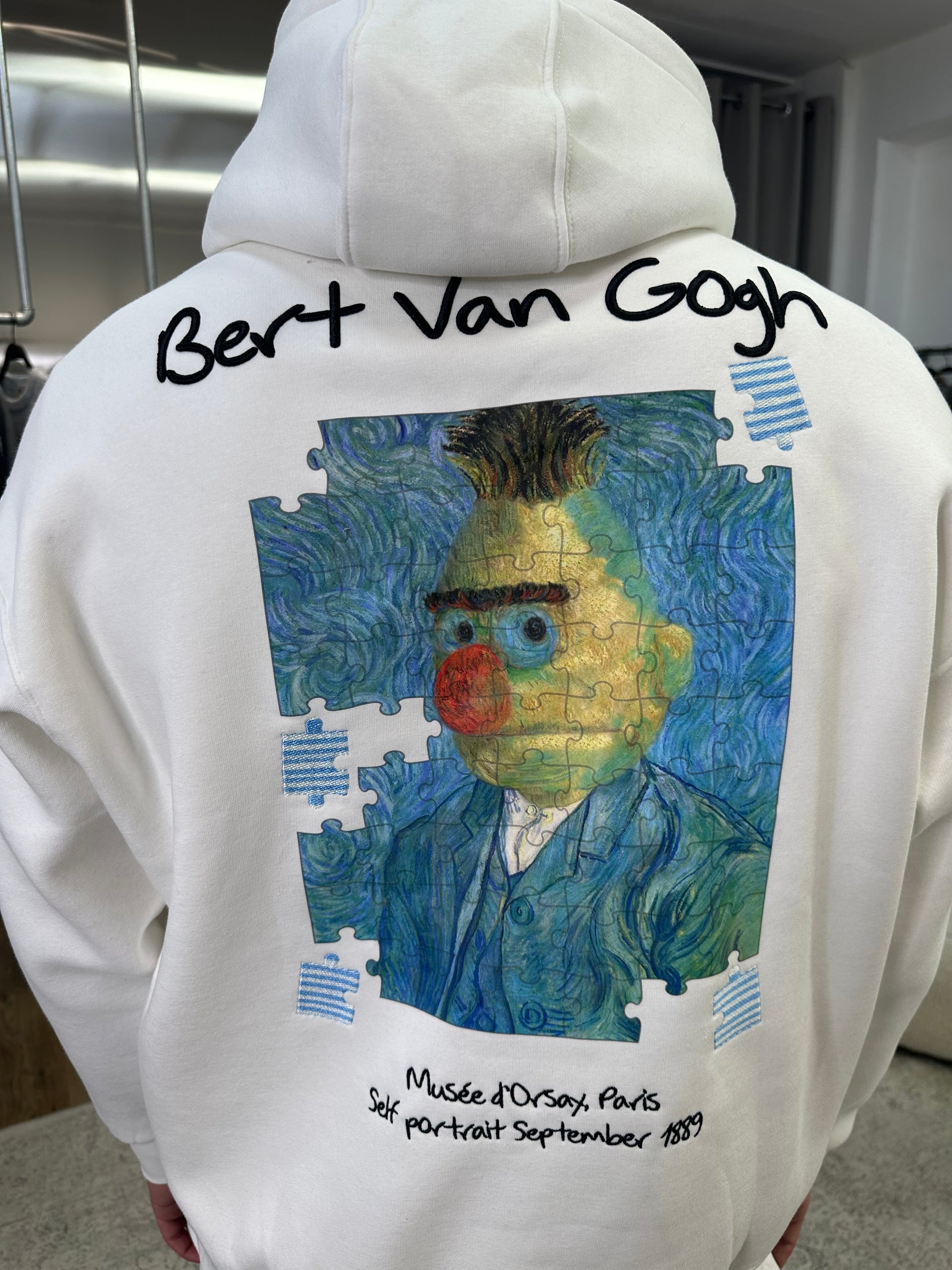 Sweat VAN GOGH blanc