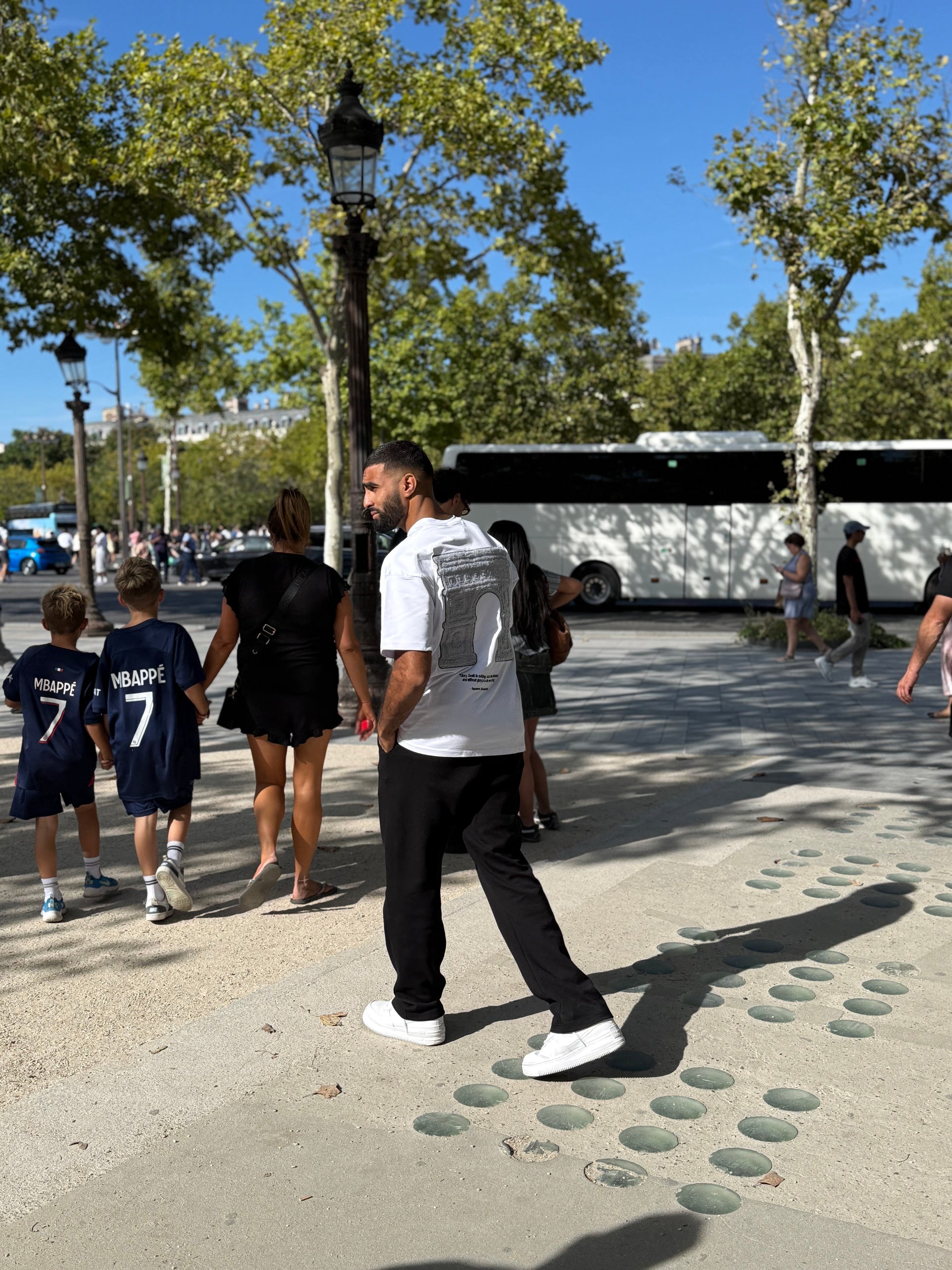 T-shirt ARC DE TRIOMPHE BLANC