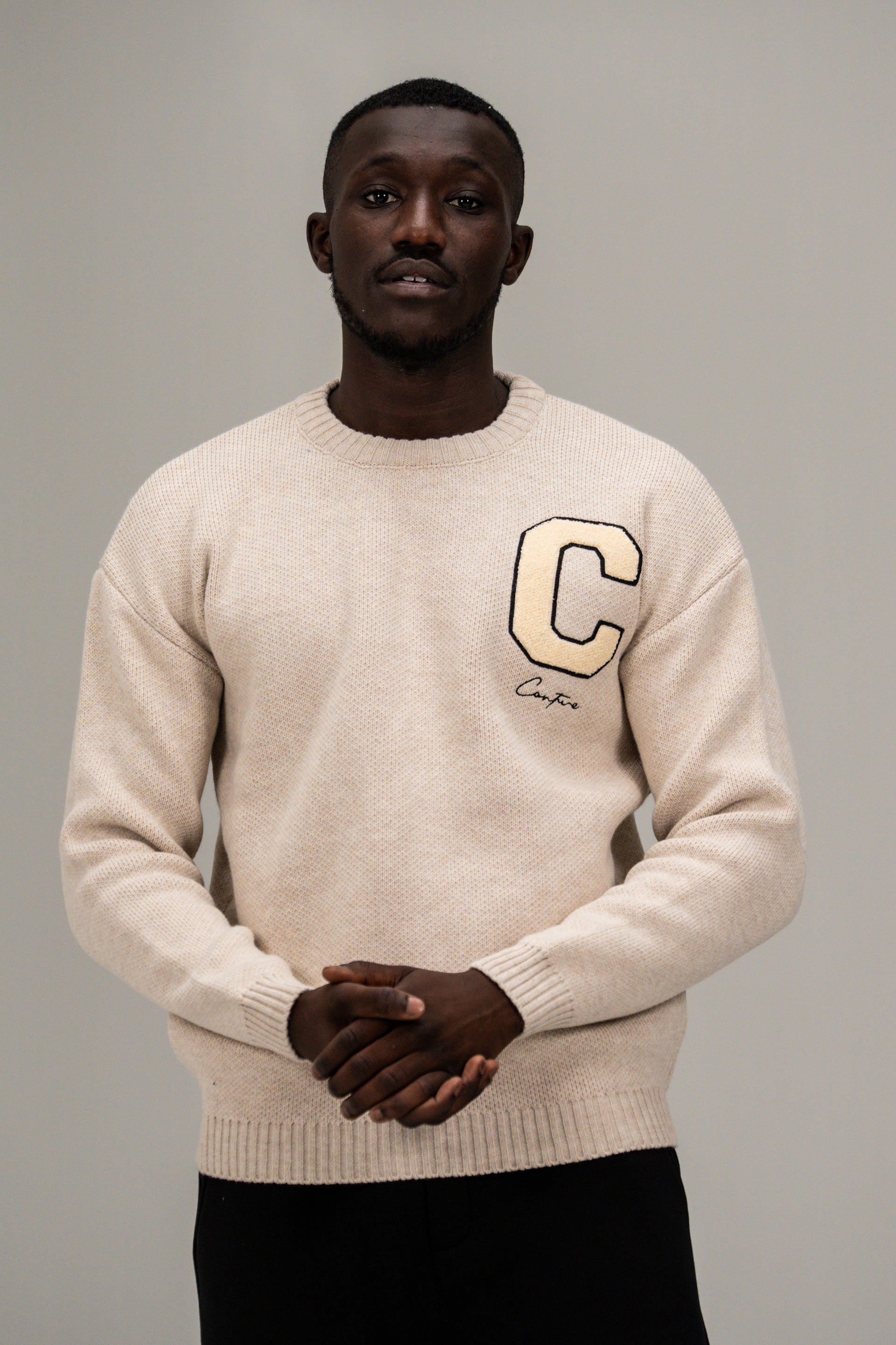 Pull C beige