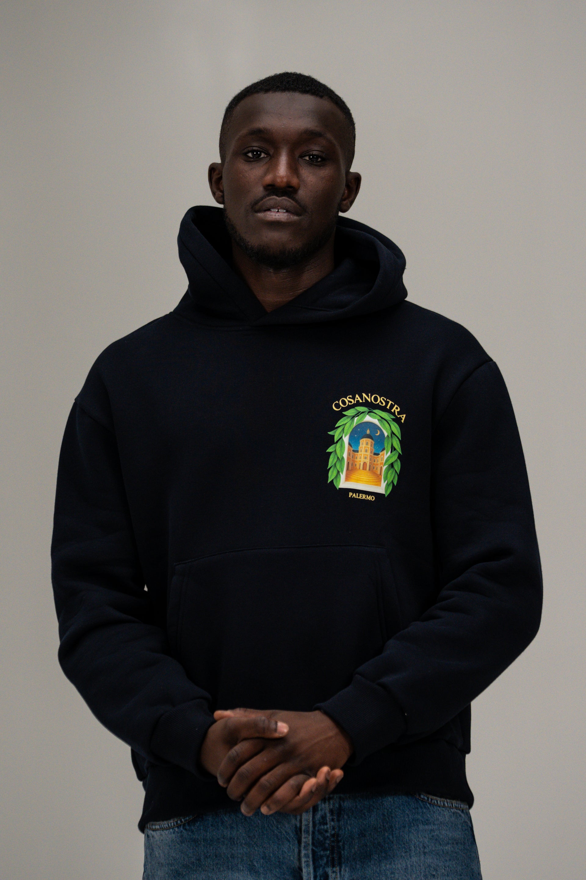 Pull Cosanostra bleu marine