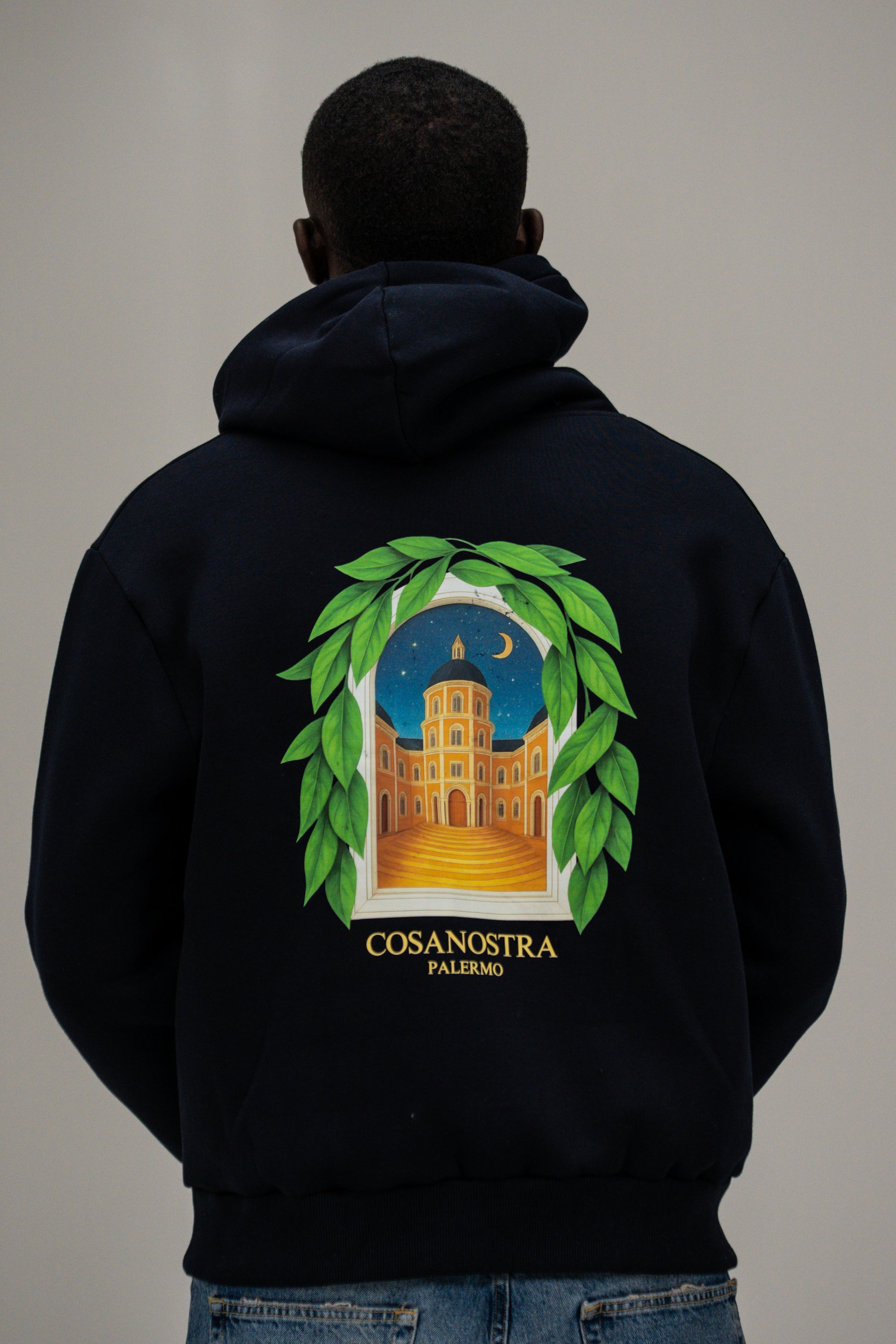 Pull Cosanostra bleu marine