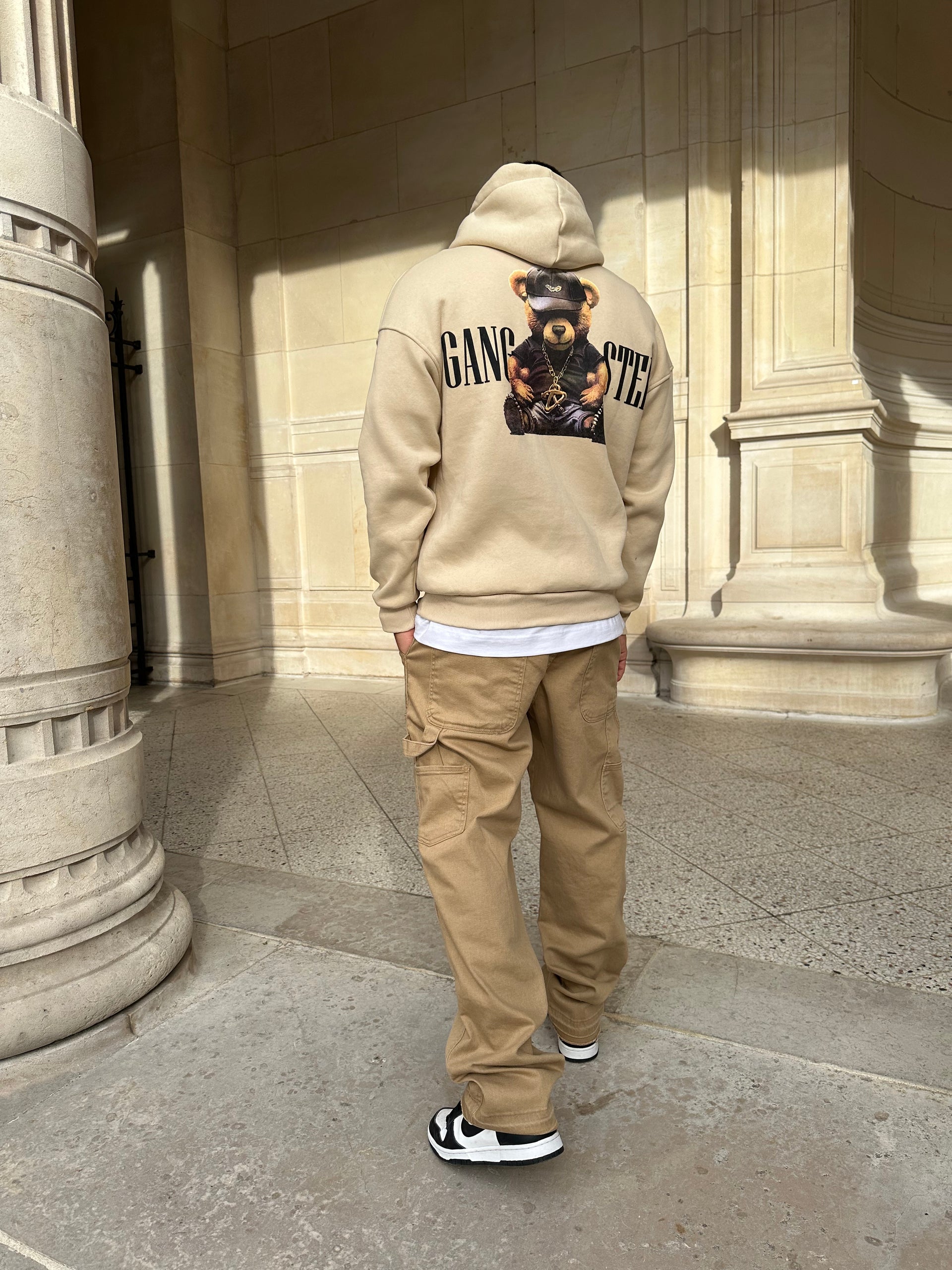 GANGSTER beige sweatshirt