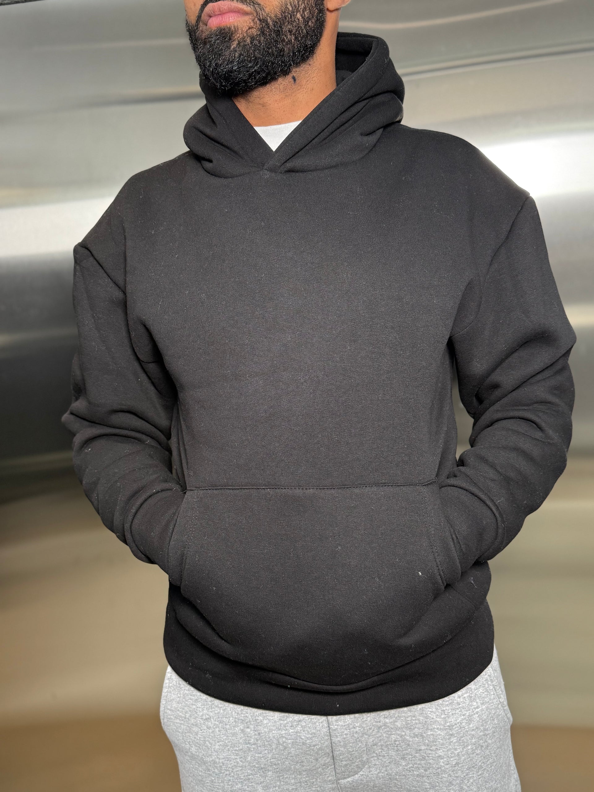 Pull simple noir