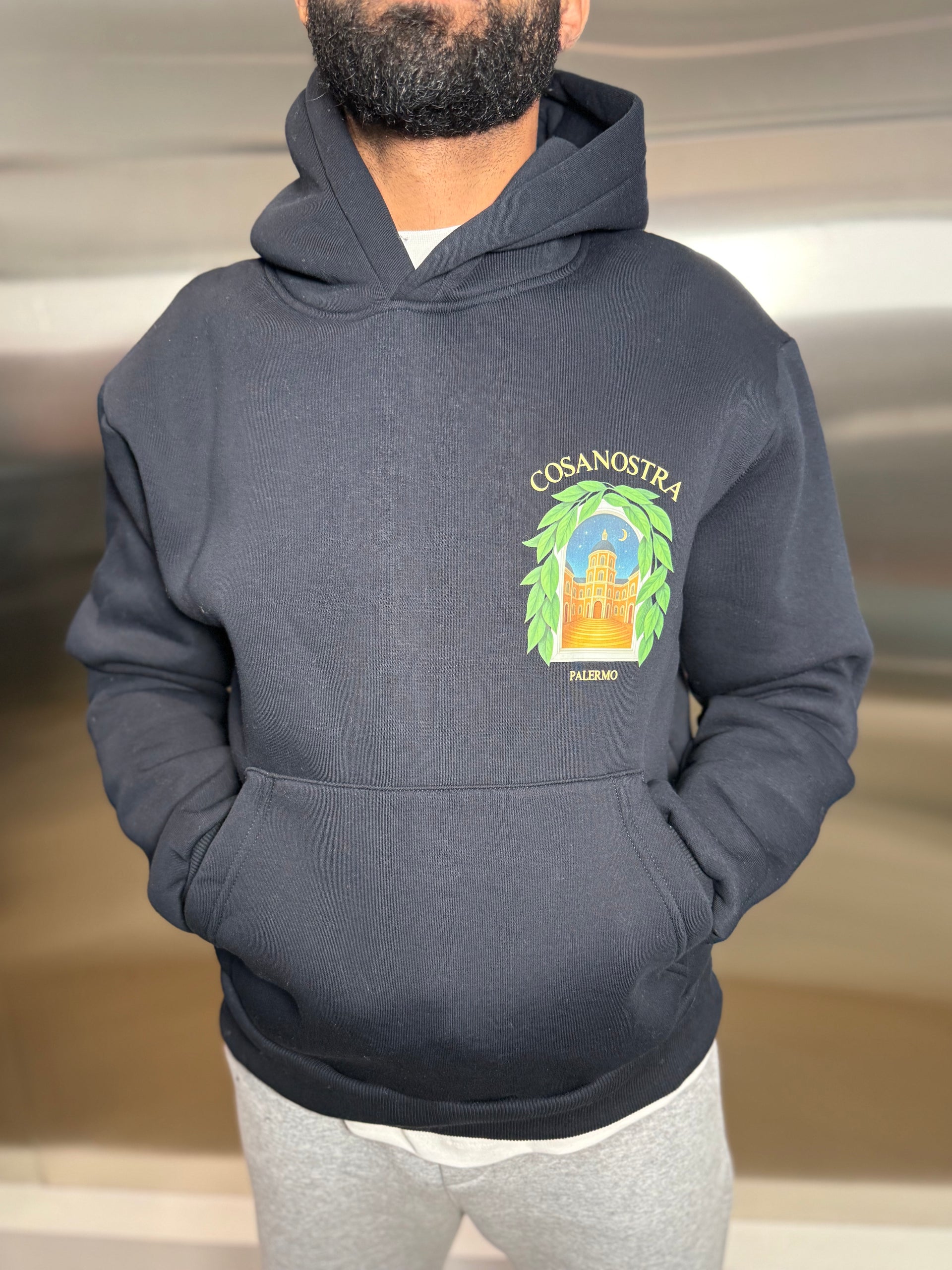 Pull Cosanostra bleu marine