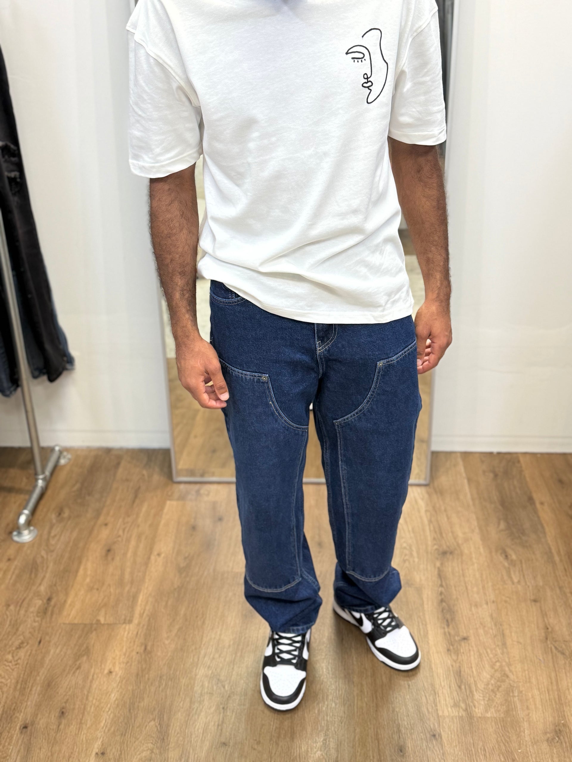 Jean flare Bleu LL266