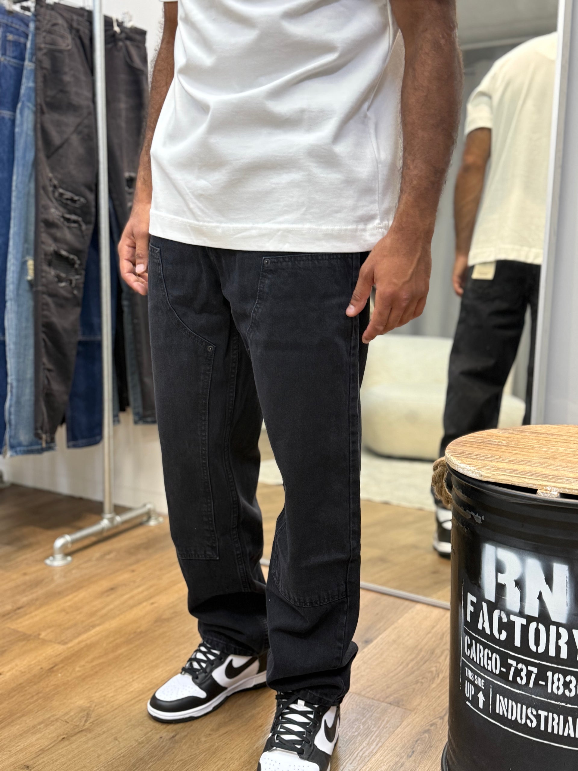 Jean flare Noir LL267