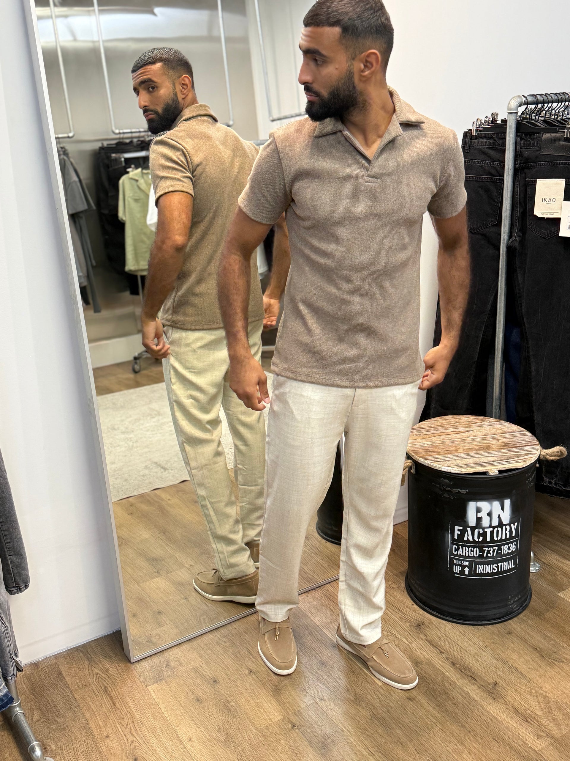 Polo marron